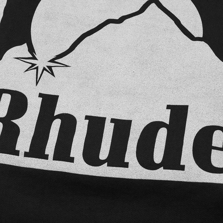 Rhude RHUDE MOONLIGHT BADGE HOODIE VINTAGE BLACK Men’s Size XL Size US XL / EU 56 / 4 - 3 Thumbnail