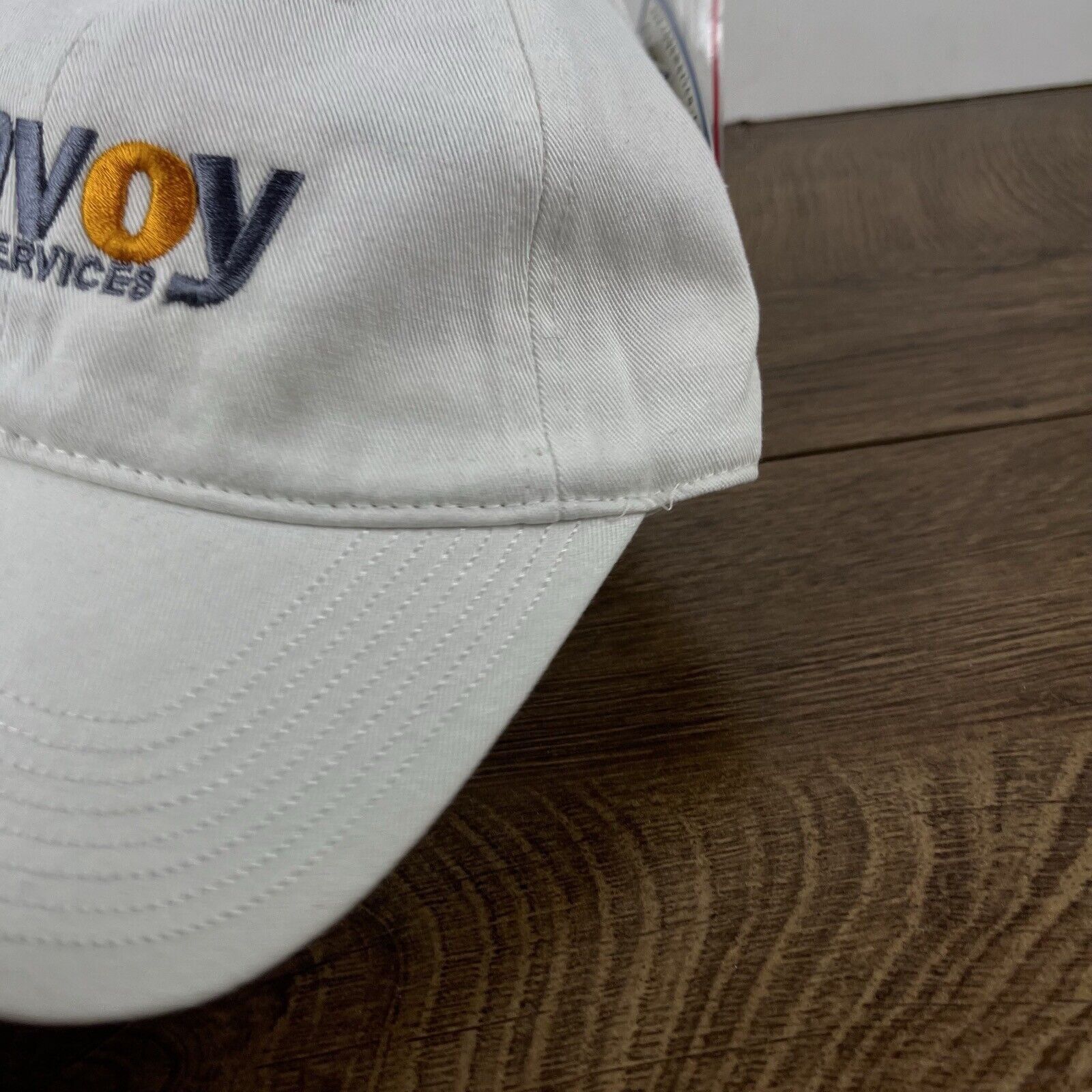 Other Onvoy Hat Voice Services White Cap Hat Adjustable Hat White Size ONE SIZE - 5 Thumbnail