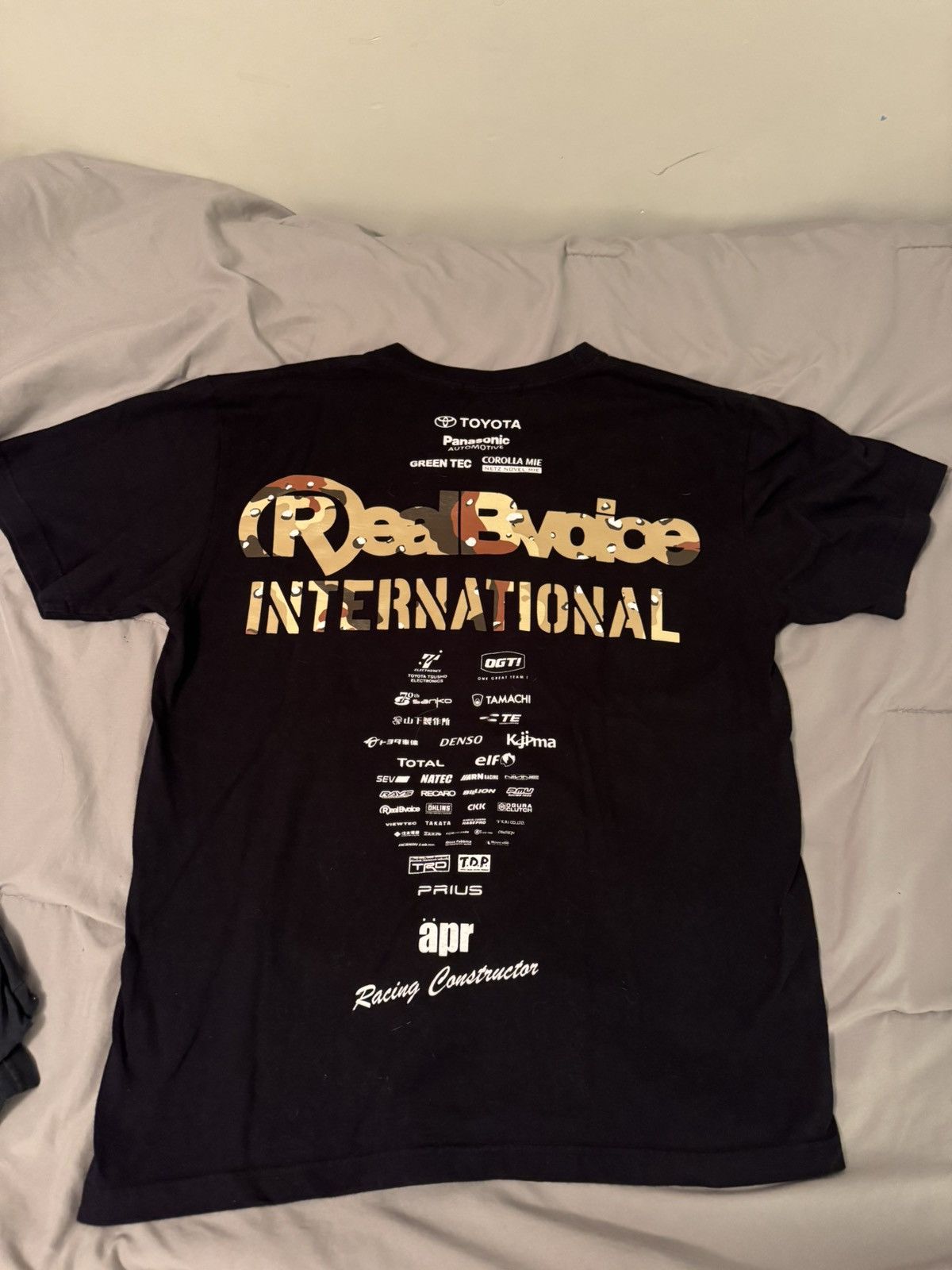 Japanese Brand RealBVoice Desert Camo Racer Tee Size US M / EU 48-50 / 2 - 5 Thumbnail