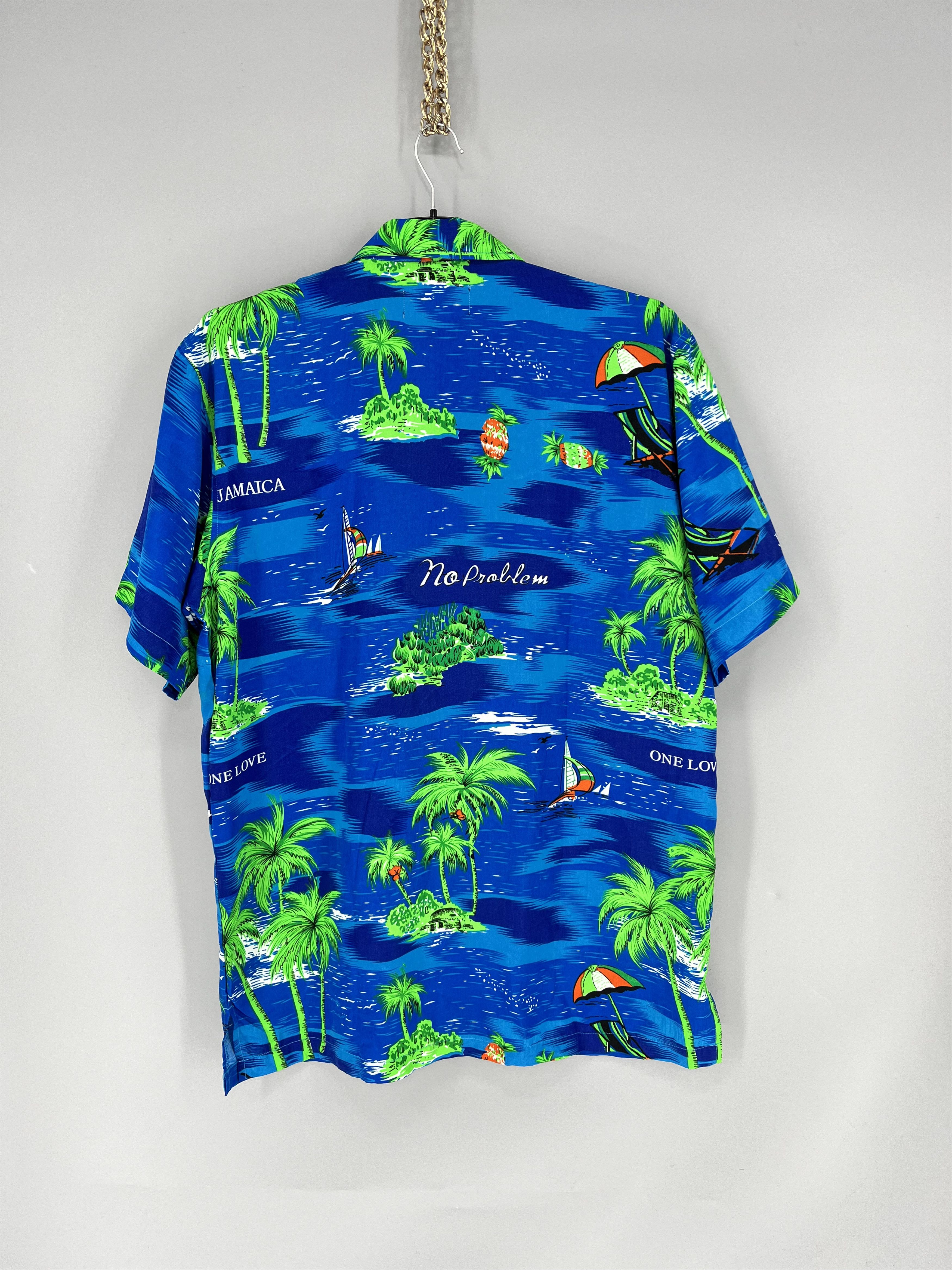 Japanese Brand × Vintage Vintage 90s Aloha Wear Hawaiian Shirt Summer American Size US S / EU 44-46 / 1 - 8 Thumbnail