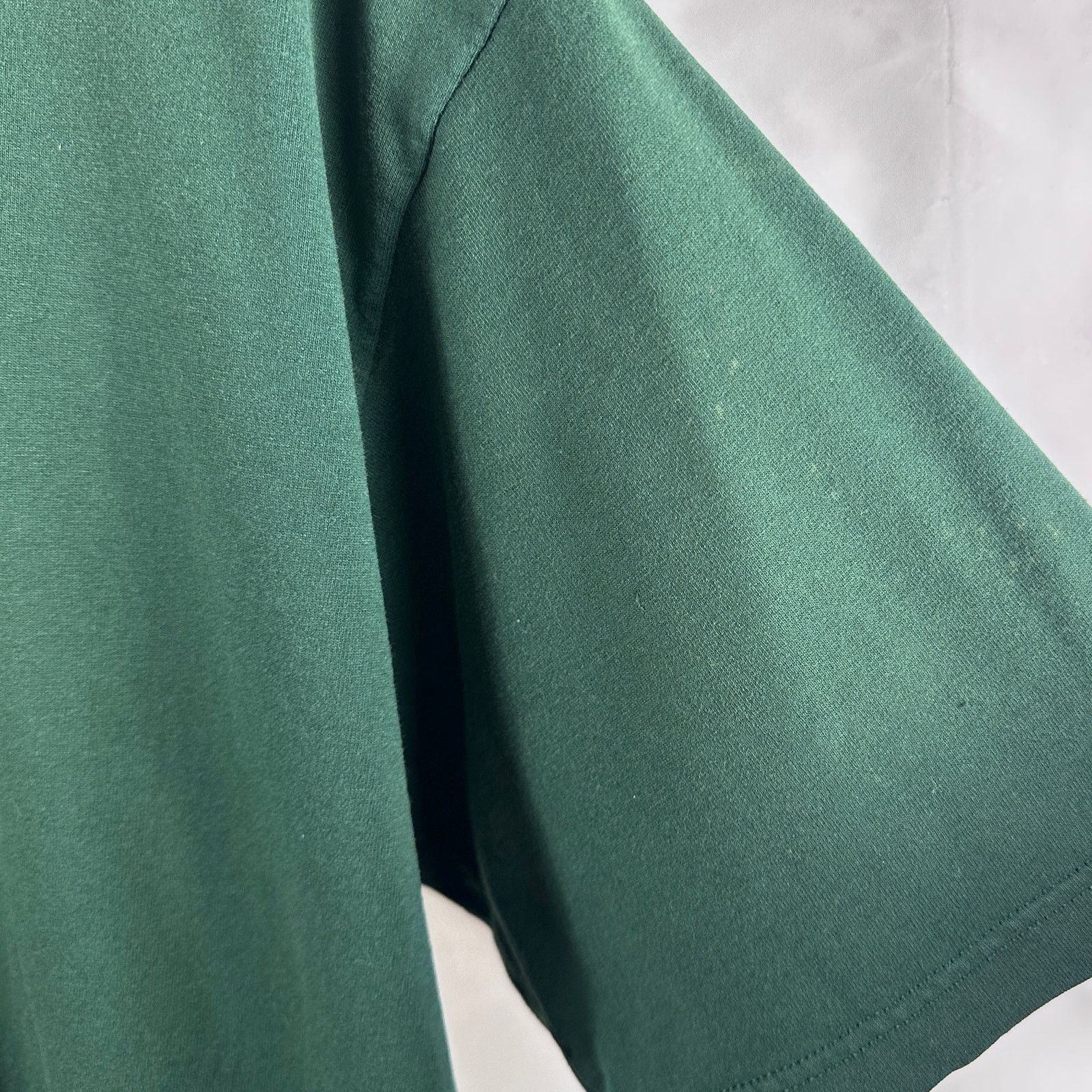 Jerzees Vintage 90s Forest Green Blank Tee Size US XL / EU 56 / 4 - 5 Thumbnail