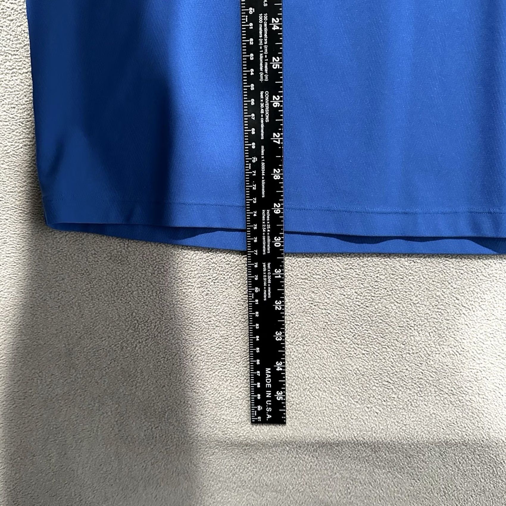 Lululemon Lululemon Propel Polo Shirt Mens XL Royal Blue Short Sleeve Performance Casual Polo Size US XXL / EU 58 / 5 - 8 Thumbnail