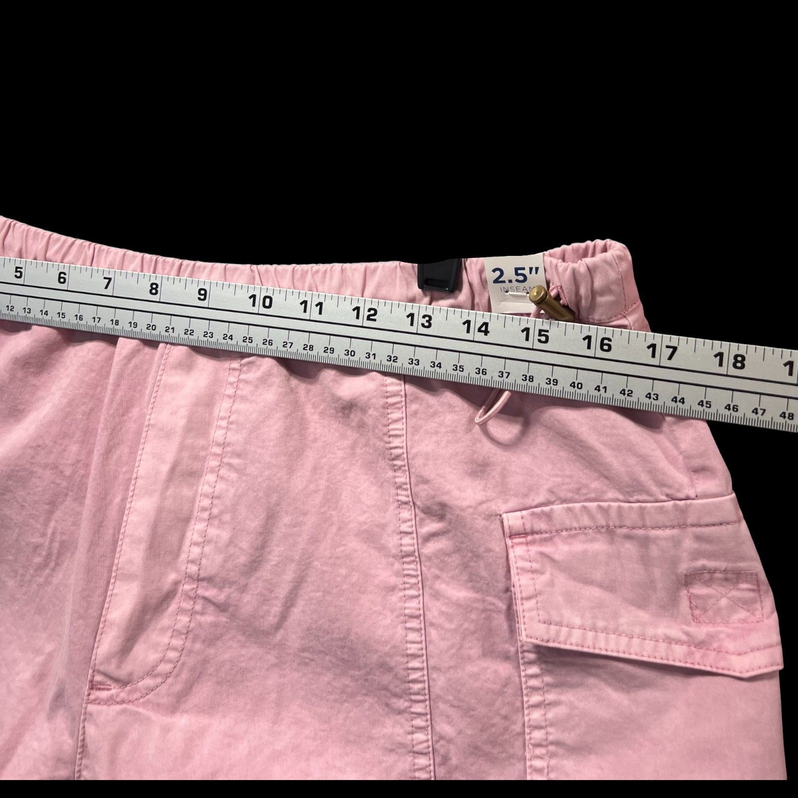 Arizona Jean Co. Arizona - Women's Low Rise Pull-On Short Juniors - Pink - Me Size 34" / US 12 / IT 48 - 5 Thumbnail