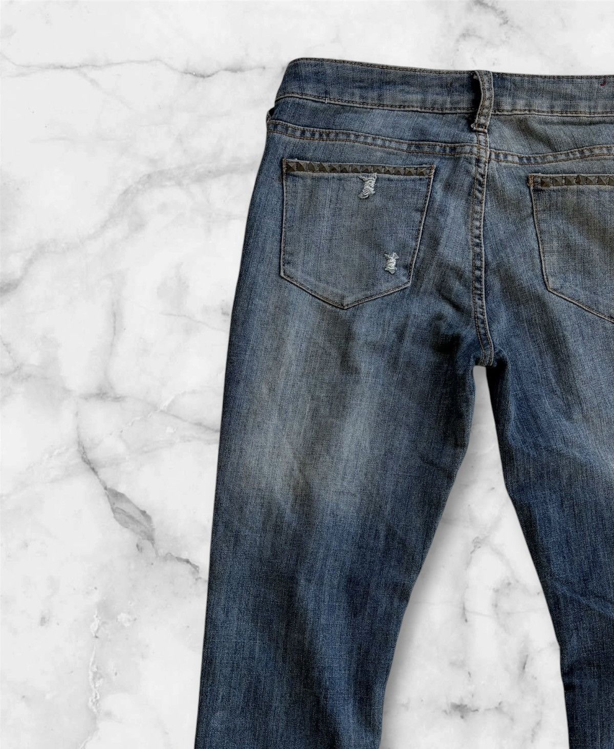 Forever 21 Forever 21 Streetwear Skinny Distressed Denim Pant Size US 32 / EU 48 - 8 Thumbnail