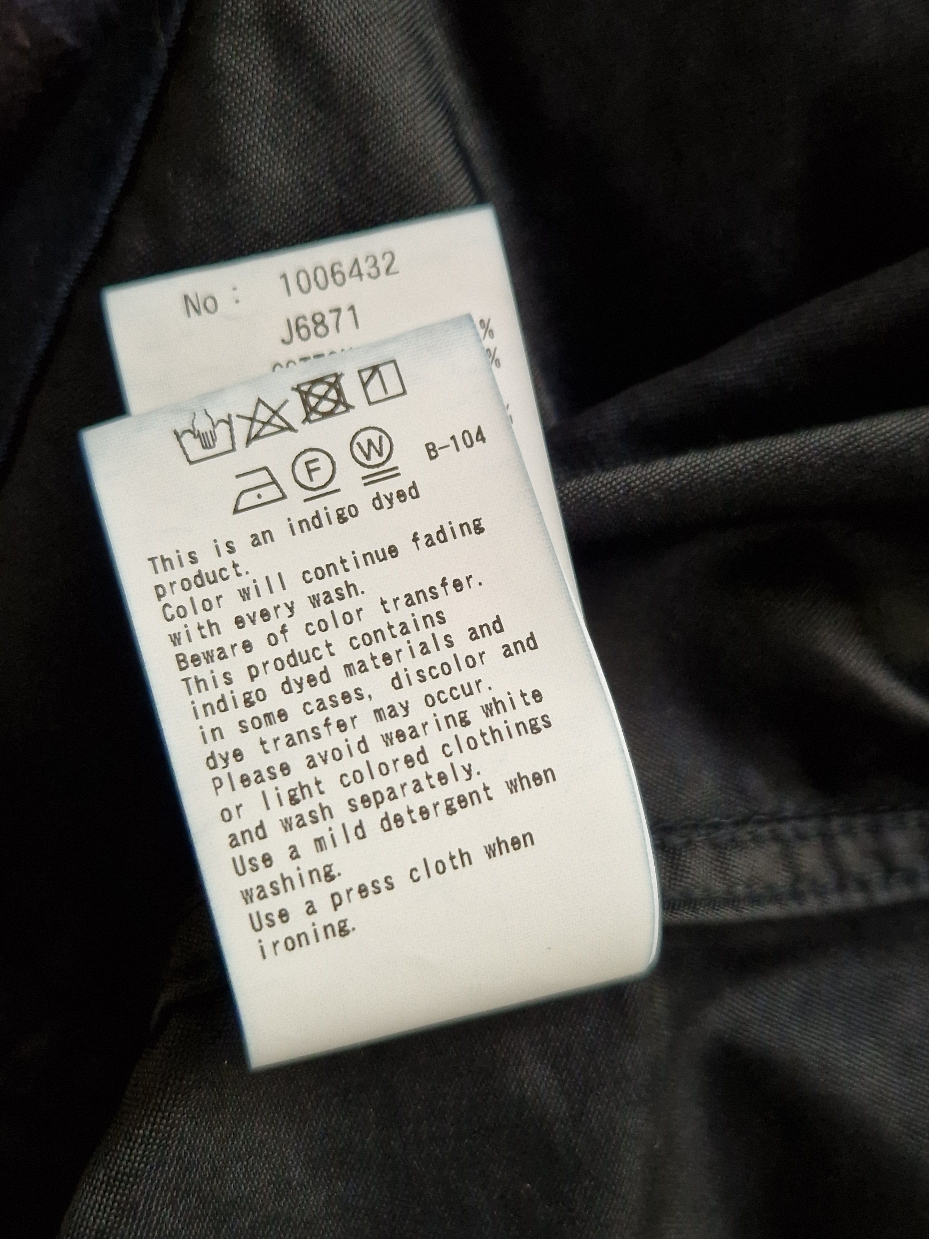 Blue Blue Japan Indigo-dyed Cargo Shirt Size US M / EU 48-50 / 2 - 9 Thumbnail