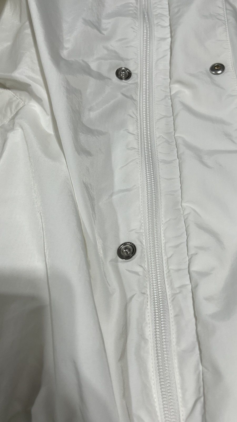 Balenciaga Balenciaga White Track Jacket Side Logo Size US L / EU 52-54 / 3 - 6 Thumbnail