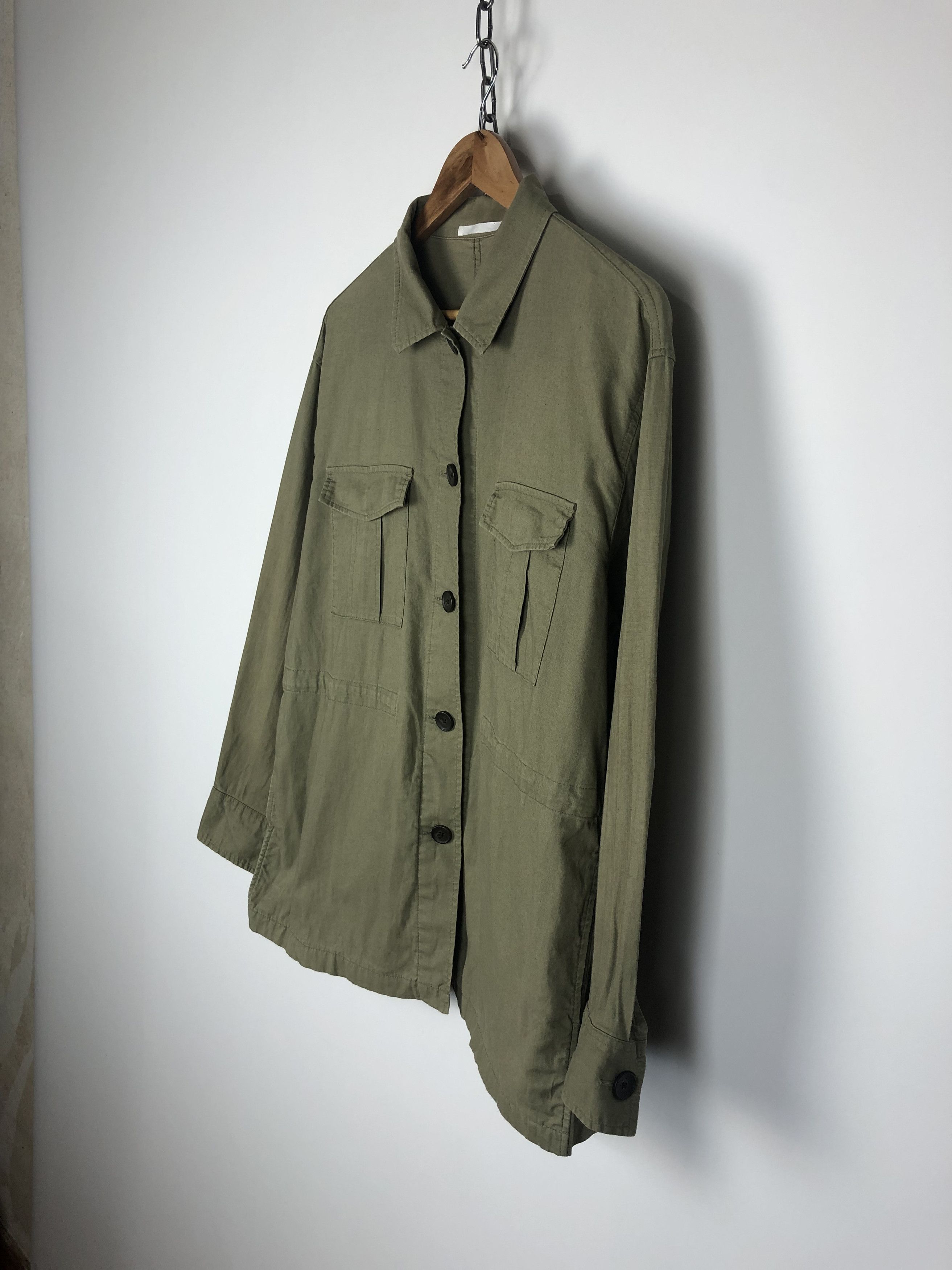 Uniqlo Uniqlo Overshirt Jacket Khaki size M Size US M / EU 48-50 / 2 - 5 Thumbnail