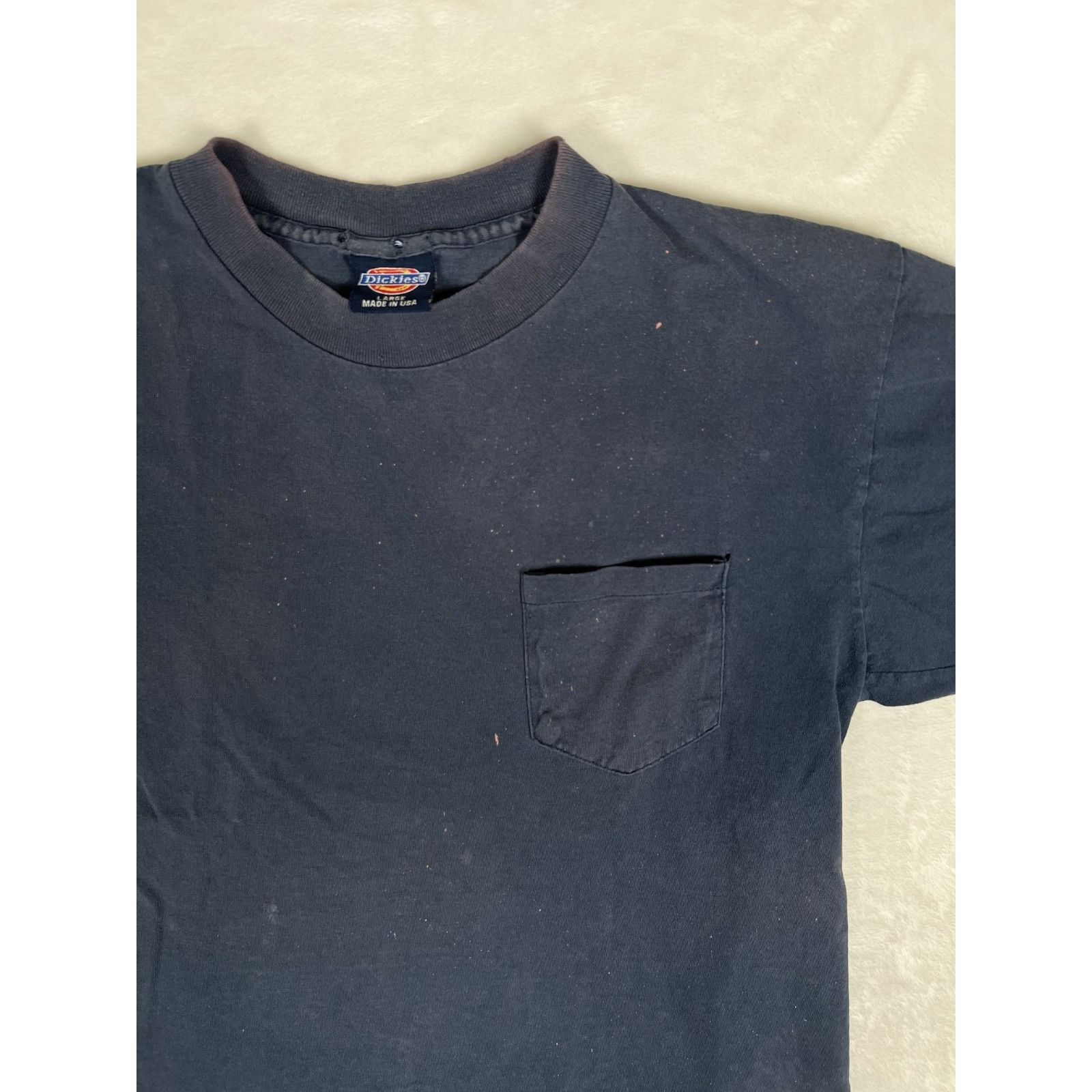 Dickies Vintage Dickies Blank Blue T-Shirt Size M/L Single Stitch Ma Size US M / EU 48-50 / 2 - 4 Thumbnail
