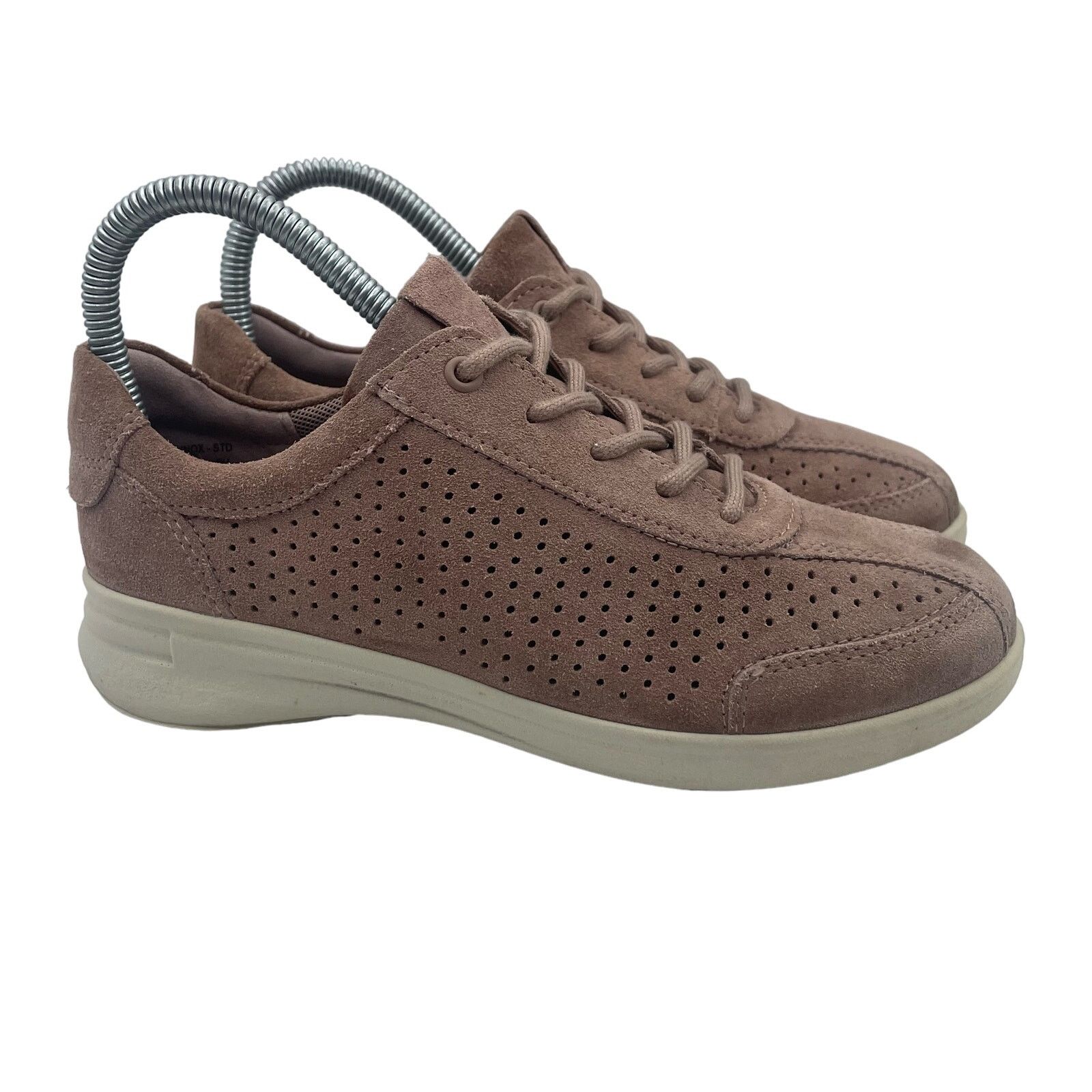 Other Hotter Lennox Ortholite Suede Sports Shoes Brown Womens 5 Size US 5 / IT 35 - 1 Thumbnail
