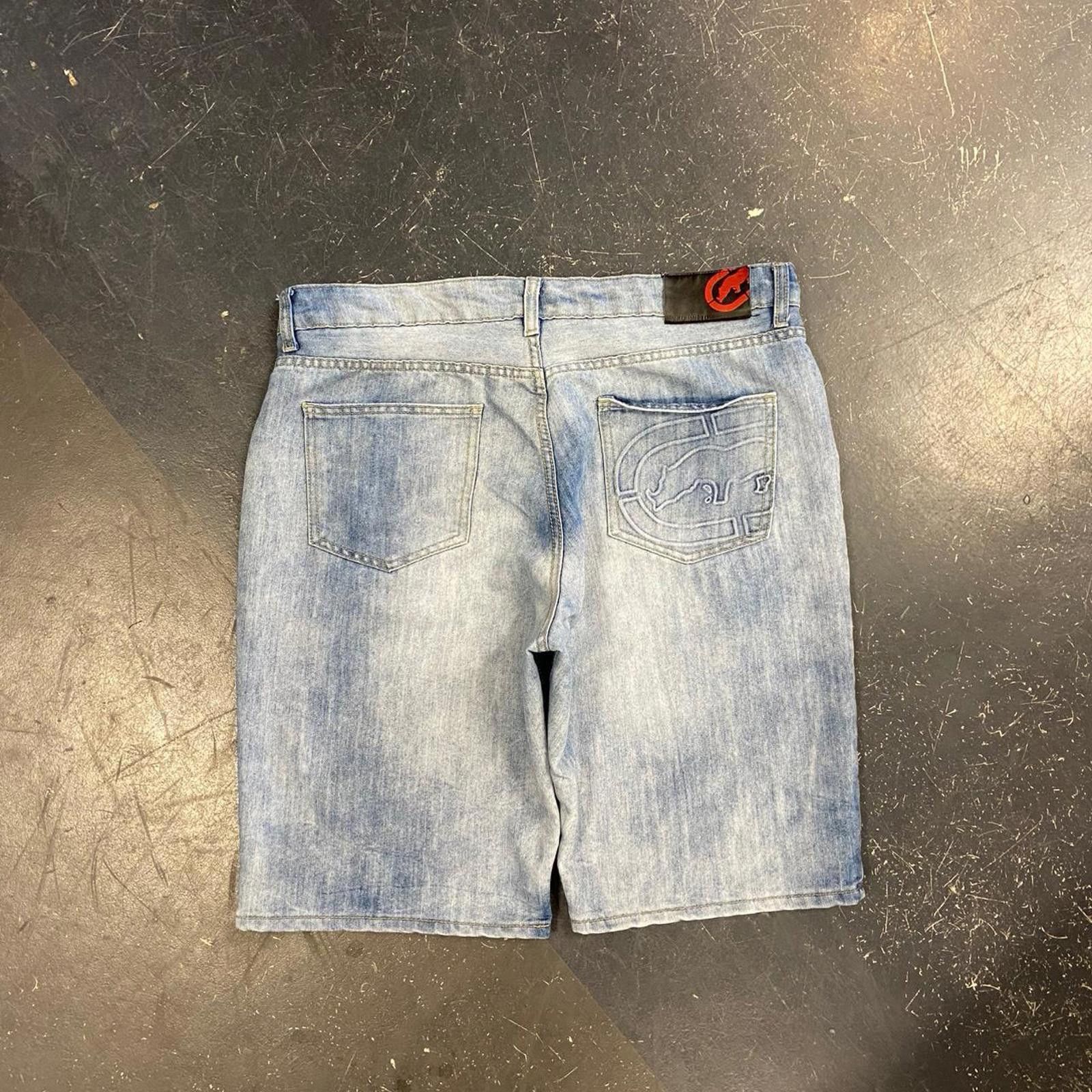 Ecko Unltd. × JNCO Y2K Ecko Unltd Baggy Jorts Size US 38 / EU 54 - 2 Thumbnail