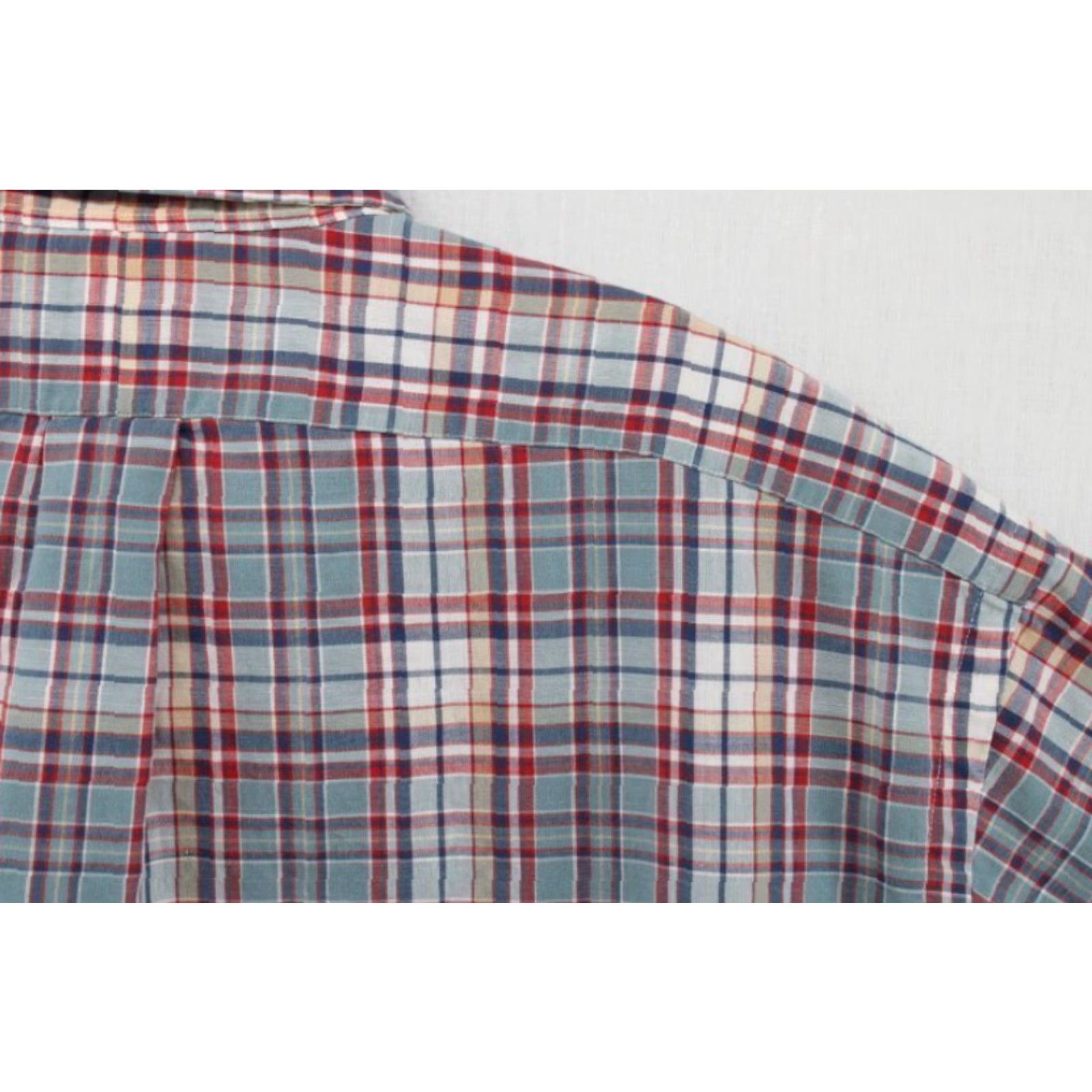 Ralph Lauren VTG Ralph Lauren Blake Short Sleeve Shirt Men's M Plaid Blue Multicolor Pony Casual Shirt Size US M / EU 48-50 / 2 - 3 Thumbnail