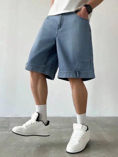 Jean Kubota x Asahi Washed Designer vintage Unique jean shorts Size US 32 / EU 48 - 1 Thumbnail