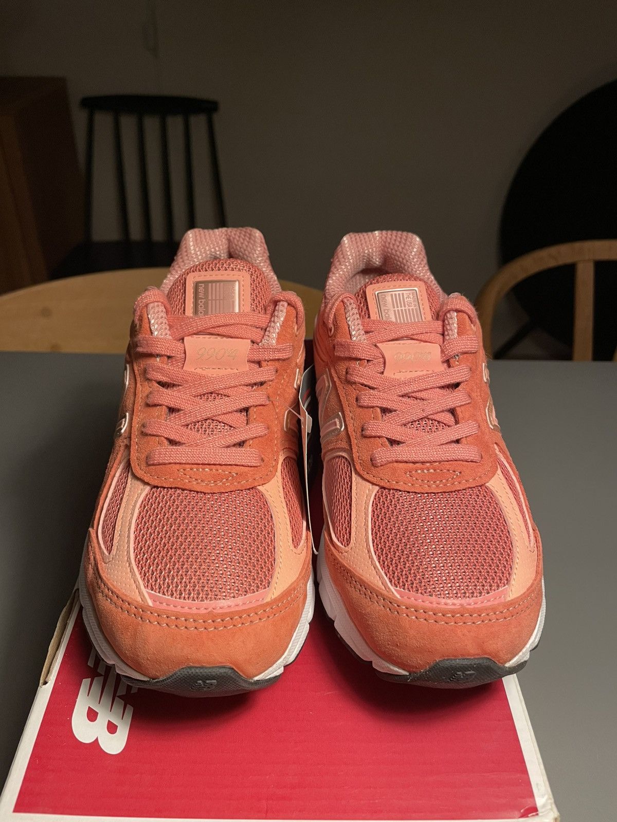 New Balance New Balance 990v4 ‘Sunrise’ Size US 5.5 / IT 35.5 - 3 Thumbnail