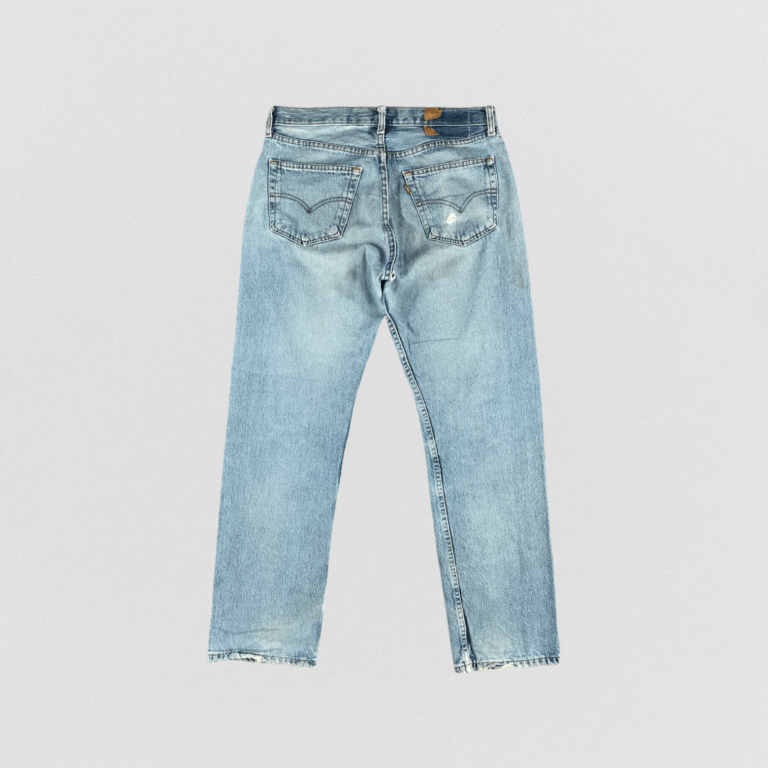 Levi's 90s Vintage Blue Wash Levis 501 Jeans-JM3028 Size US 32 / EU 48 - 2 Thumbnail