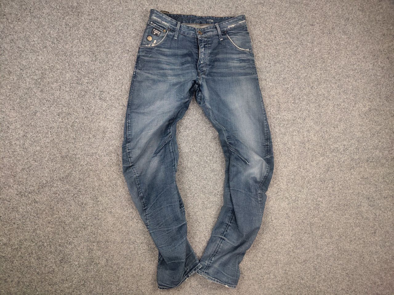 G-Star G Star Vintage Arc 3d loose tapered Jeans le grand bleu Y2K Size US 32 / EU 48 - 2 Thumbnail
