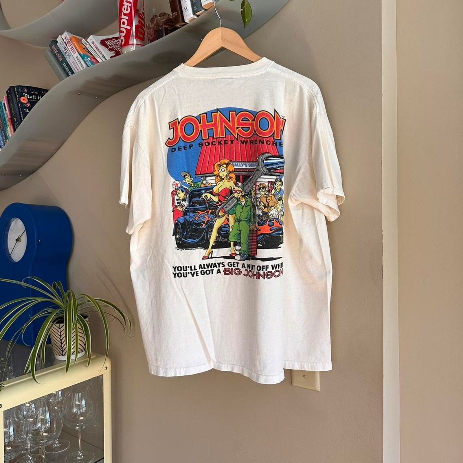 Cartoon Network × Vintage Vintage 1994 Big Johnson Shirt Size US XL / EU 56 / 4 - 1 Thumbnail