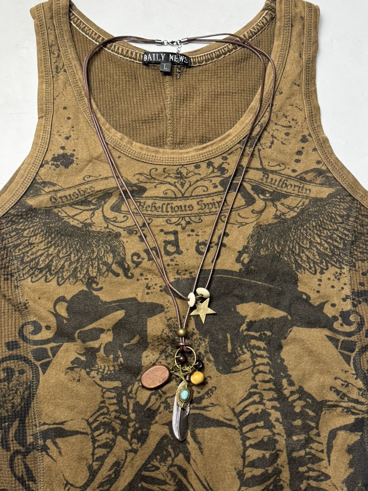 Japanese Brand Japanese Necklace Styled Vintage 14th goa Size ONE SIZE - 1 Thumbnail