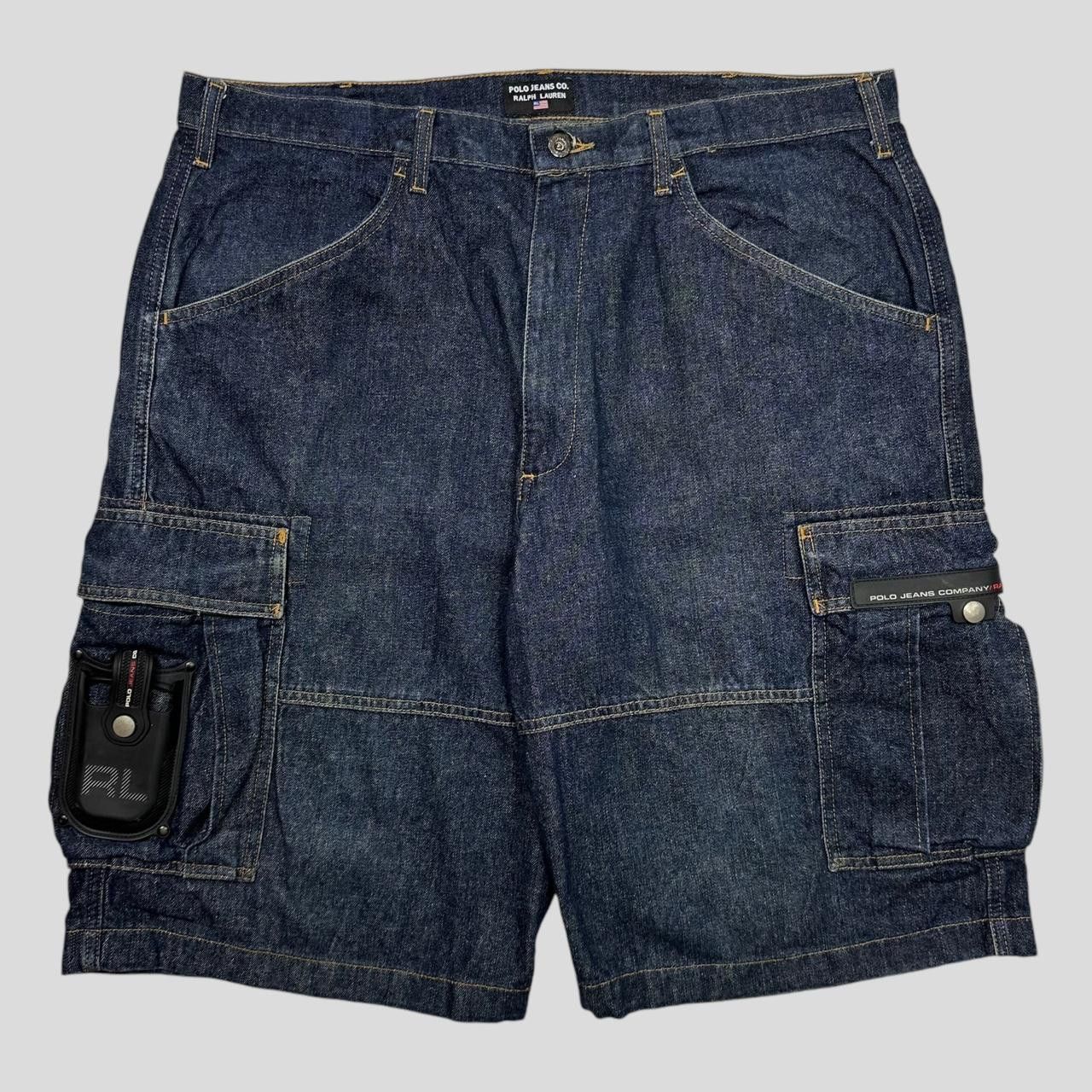 Polo Ralph Lauren Polo Ralph Lauren 00’s Cellphone Pocket Cargo Jorts - XL Size US 38 / EU 54 - 1 Thumbnail