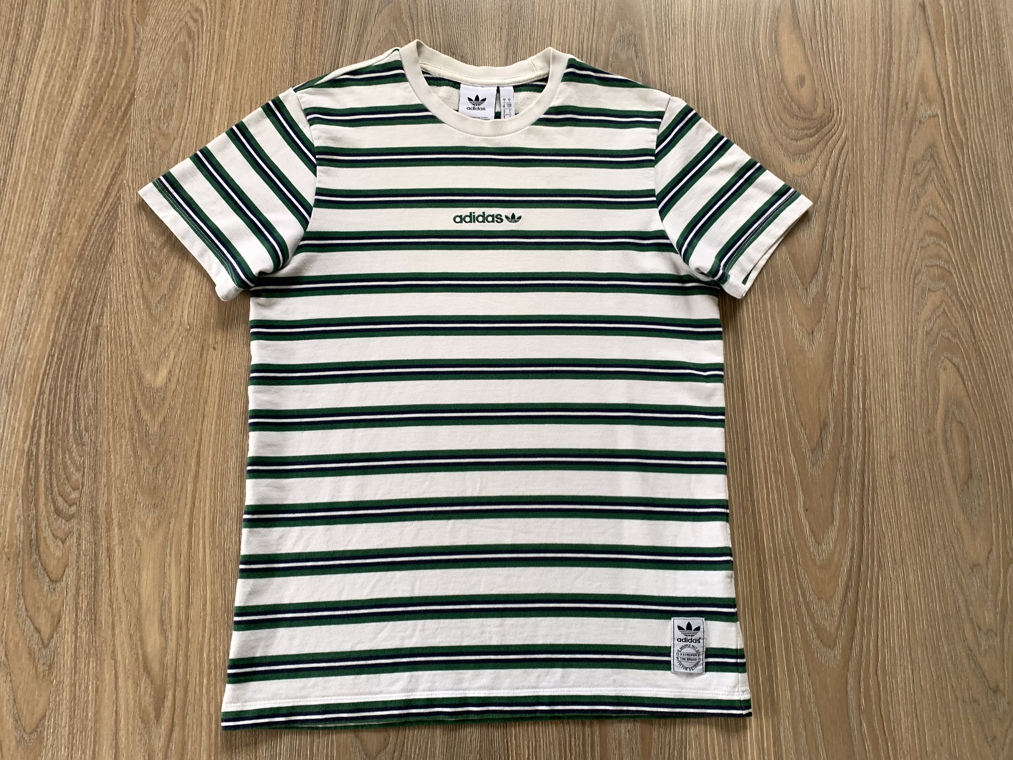 Adidas Adidas Originals Striped T-Shirt Size US S / EU 44-46 / 1 - 2 Thumbnail