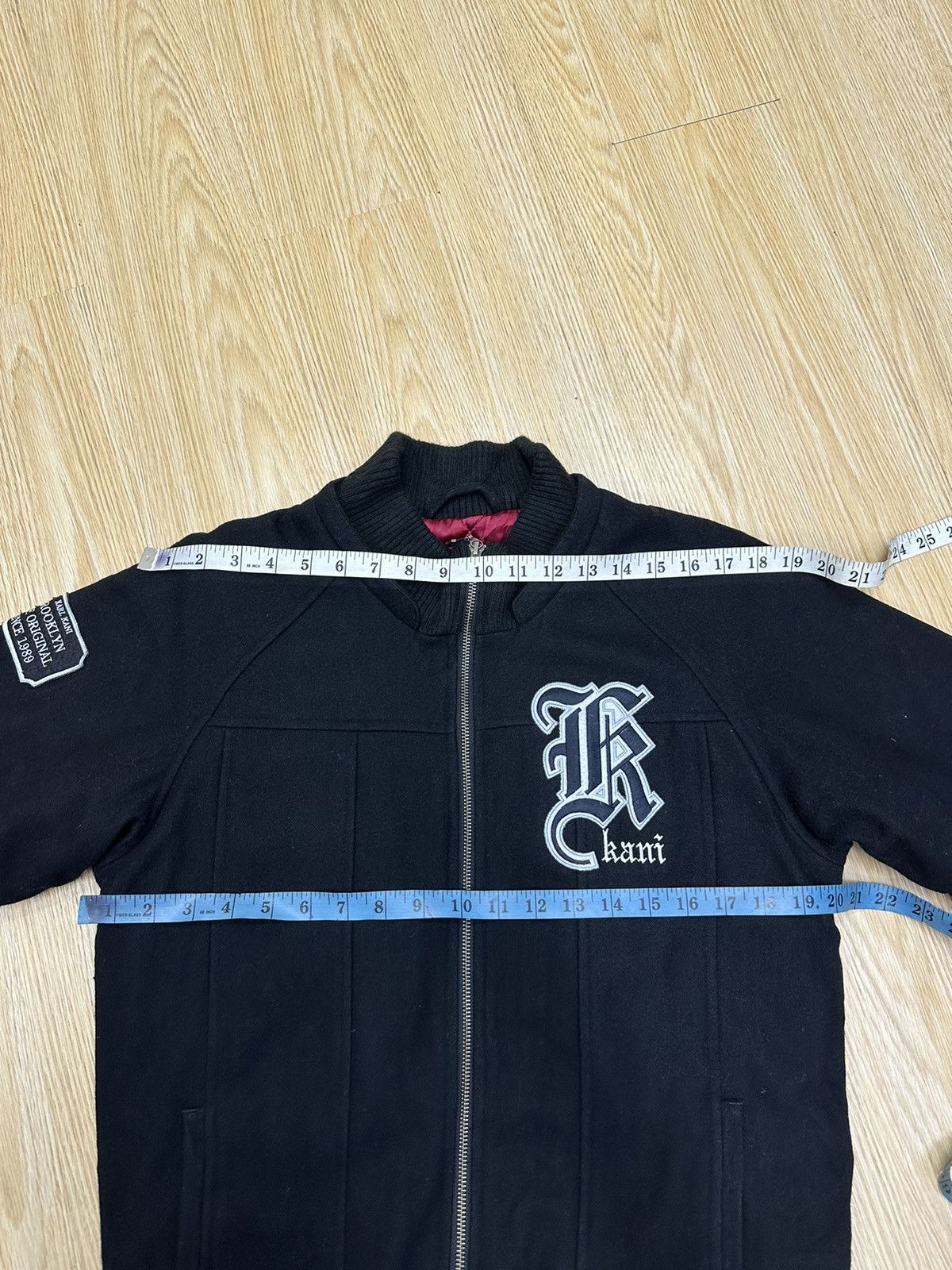 Karl Kani Karl Kani Wool Bomber Vintage Jacket MJ66 Size US S / EU 44-46 / 1 - 10 Thumbnail