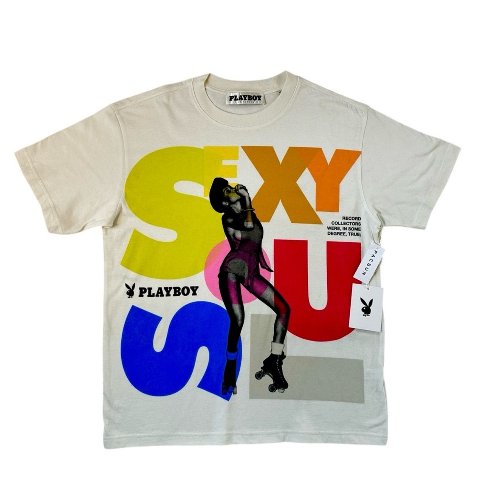 Playboy Playboy White Crewneck Tee Size US M / EU 48-50 / 2 - 1 Thumbnail