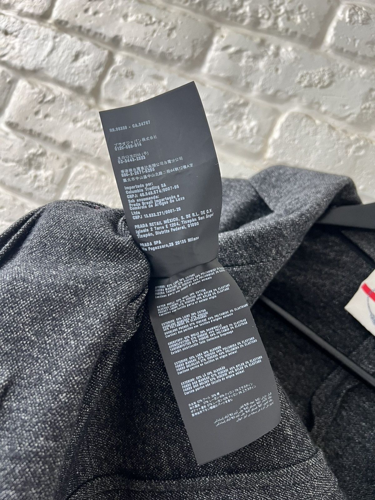 Prada Prada Milano Gray Wool Blazer Jacket Size M / US 6-8 / IT 42-44 - 7 Thumbnail