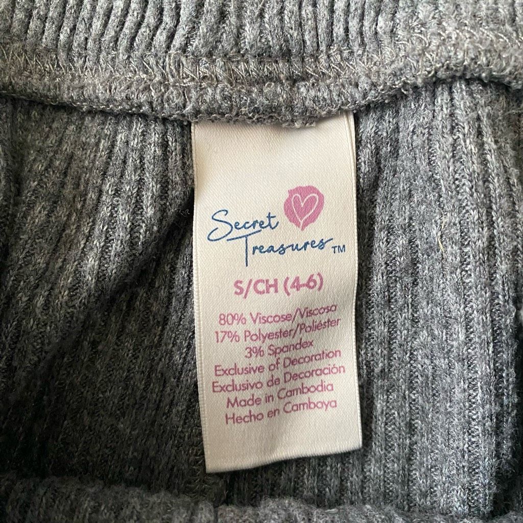 Other Secret treasures/Jenni women S 2 bundle pajama pants grey Size 27" / US 4 / IT 40 - 5 Thumbnail