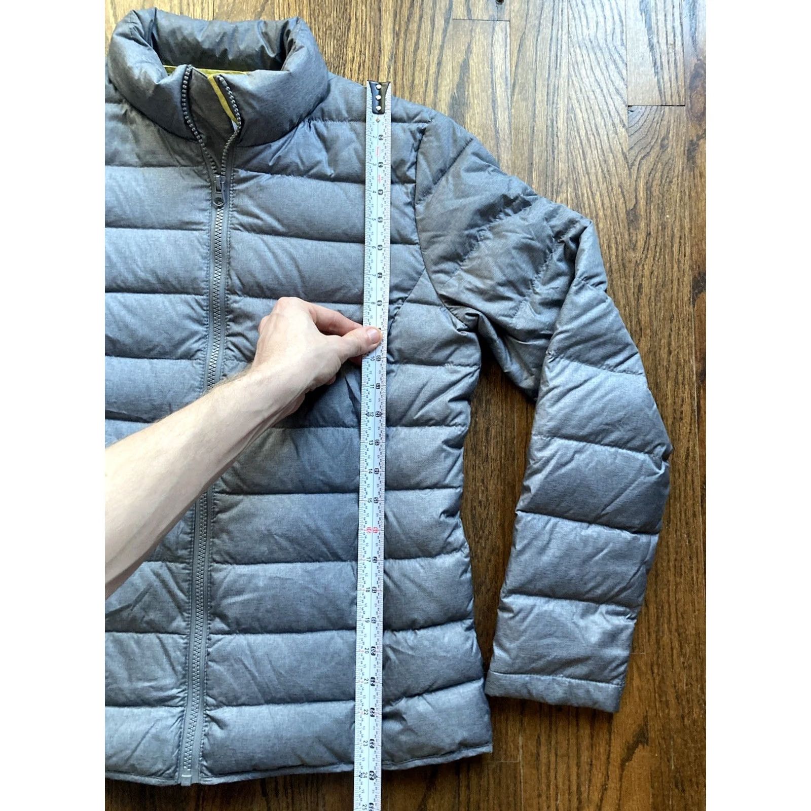 J.McLaughlin J. McLaughlin Puffer Jacket Womens Size M Full Zip Gray Goose Down Jacket Size M / US 6-8 / IT 42-44 - 6 Thumbnail