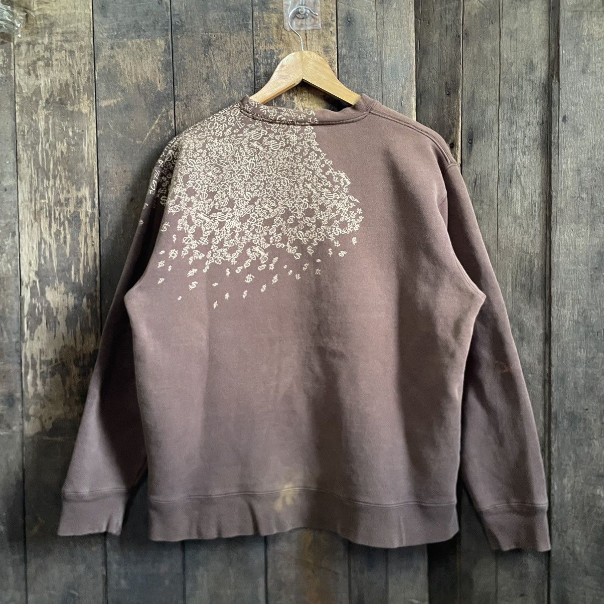 Stussy Vintage Stussy Dollars Travis Scott Colourway Sweatshirt Size US M / EU 48-50 / 2 - 2 Thumbnail