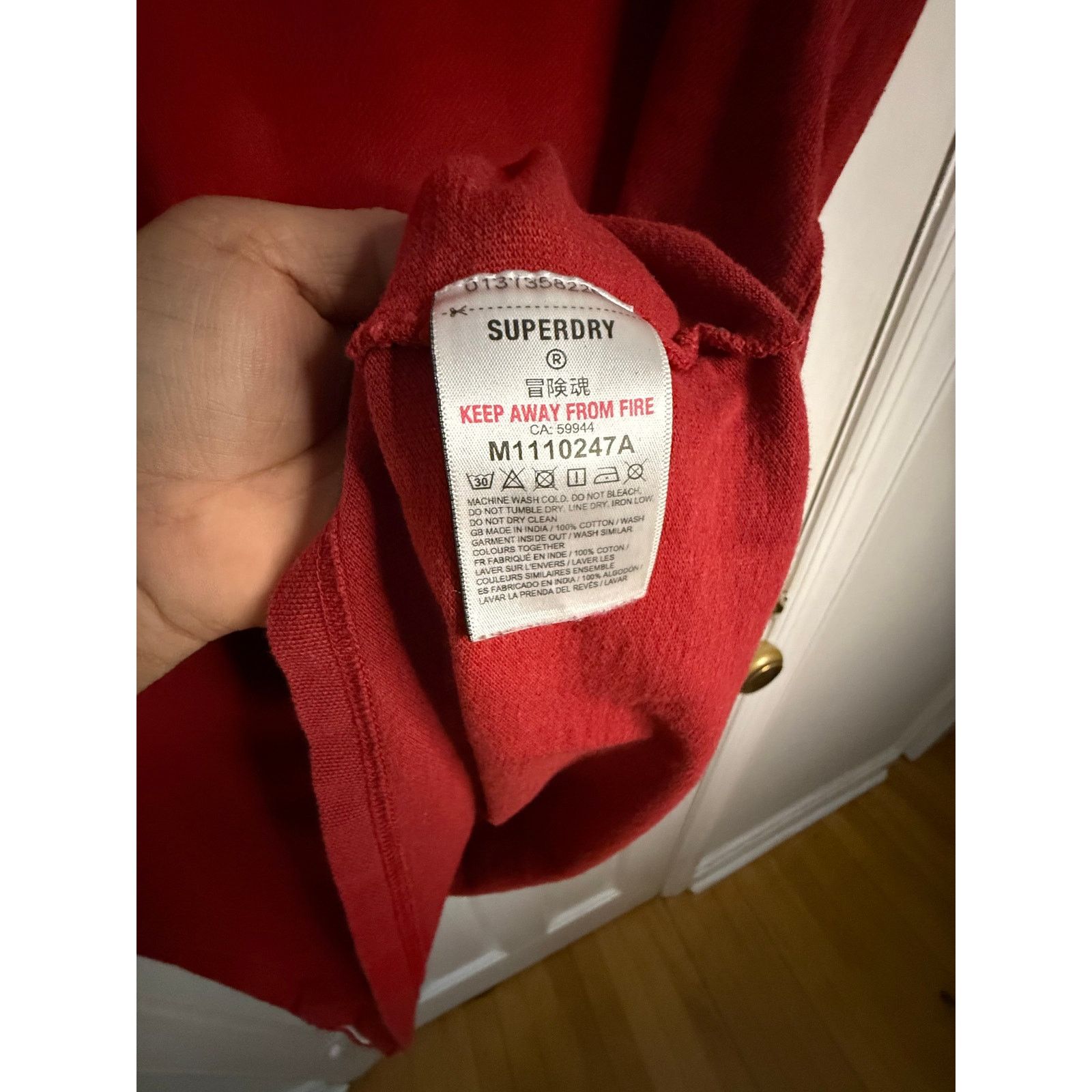 Superdry SuperDry Red Polo Medium Size US M / EU 48-50 / 2 - 5 Thumbnail