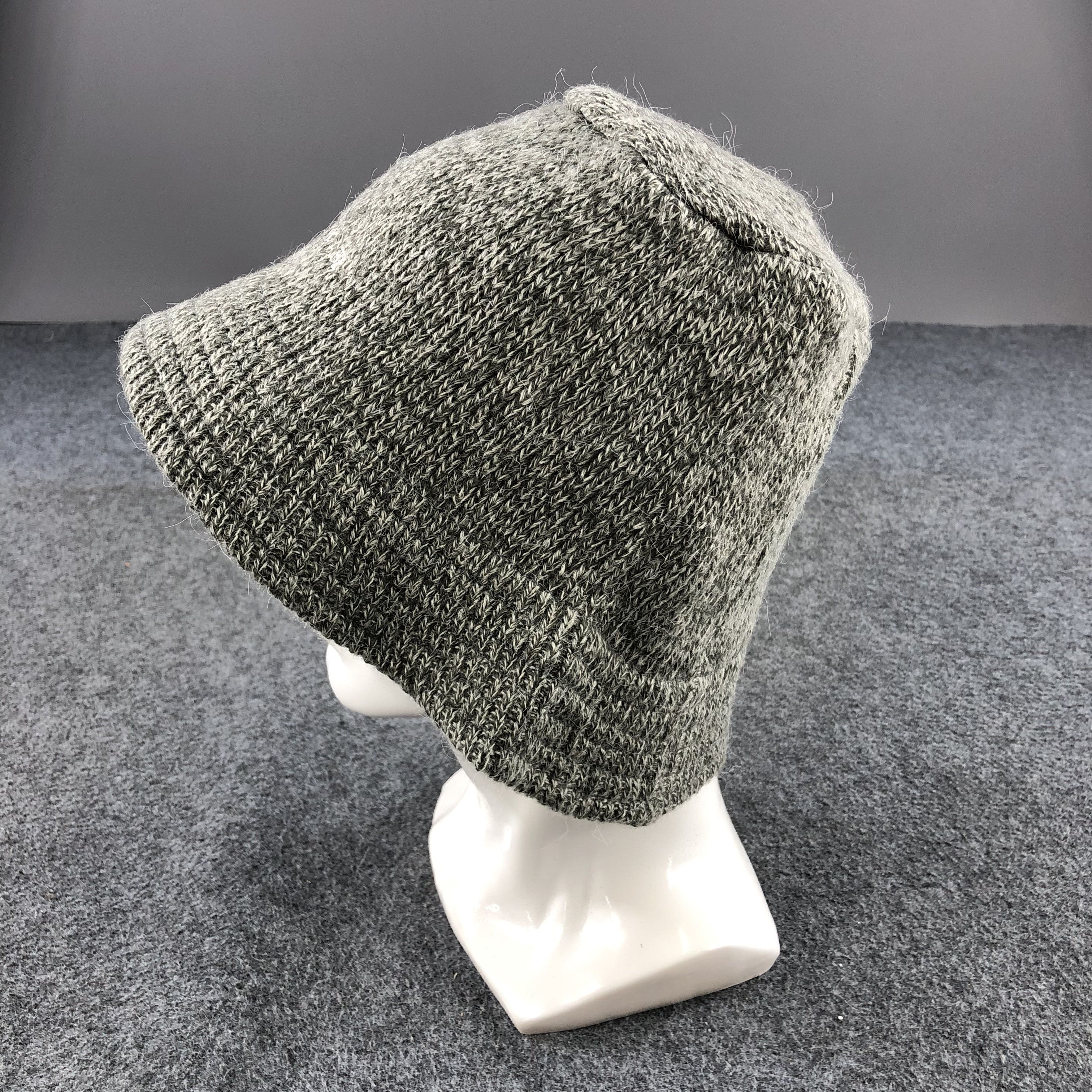 Kensho Abe Kensho Abe Grey Bucket Hat Beanie Snowcap Snow Hat B367 Size ONE SIZE - 2 Thumbnail