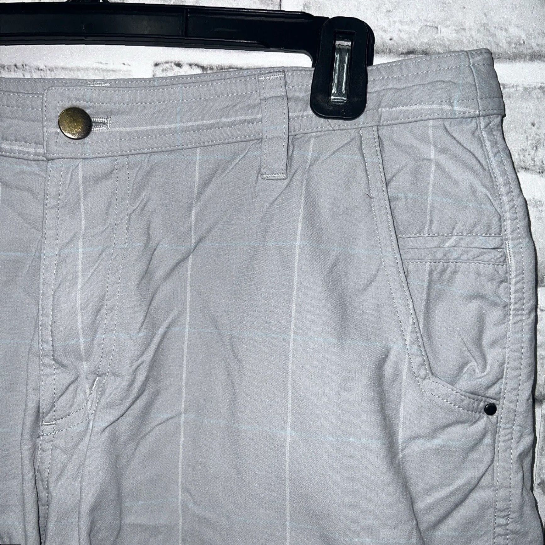 Lululemon VINTAGE Lululemon Mens Shorts Chino Casual 36 Gray Size US 36 / EU 52 - 2 Thumbnail