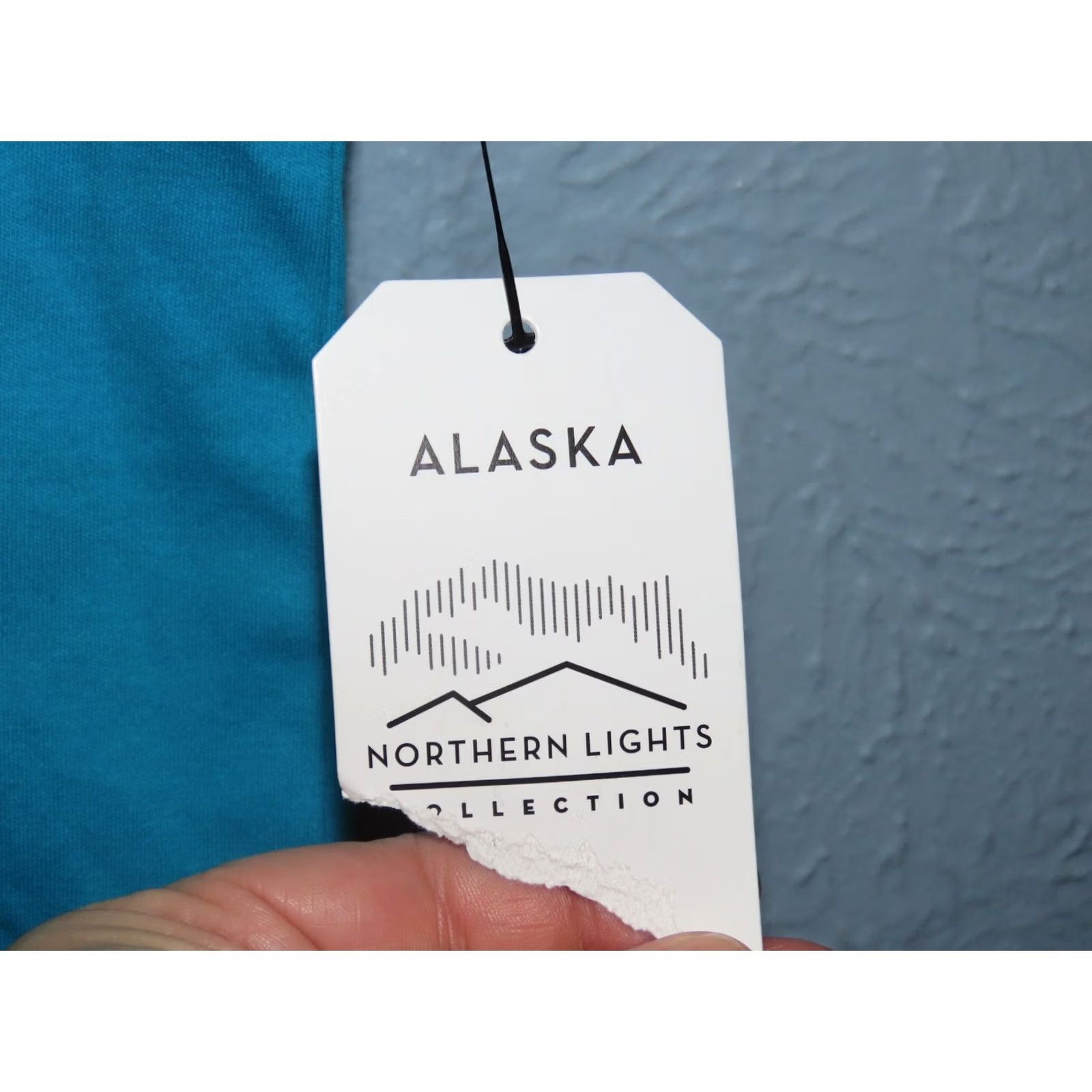 Vintage VINTAGE Alaska Shirt Womens S Blue Bird Rhinestones Totem T-Shirt Size S / US 4 / IT 40 - 4 Thumbnail