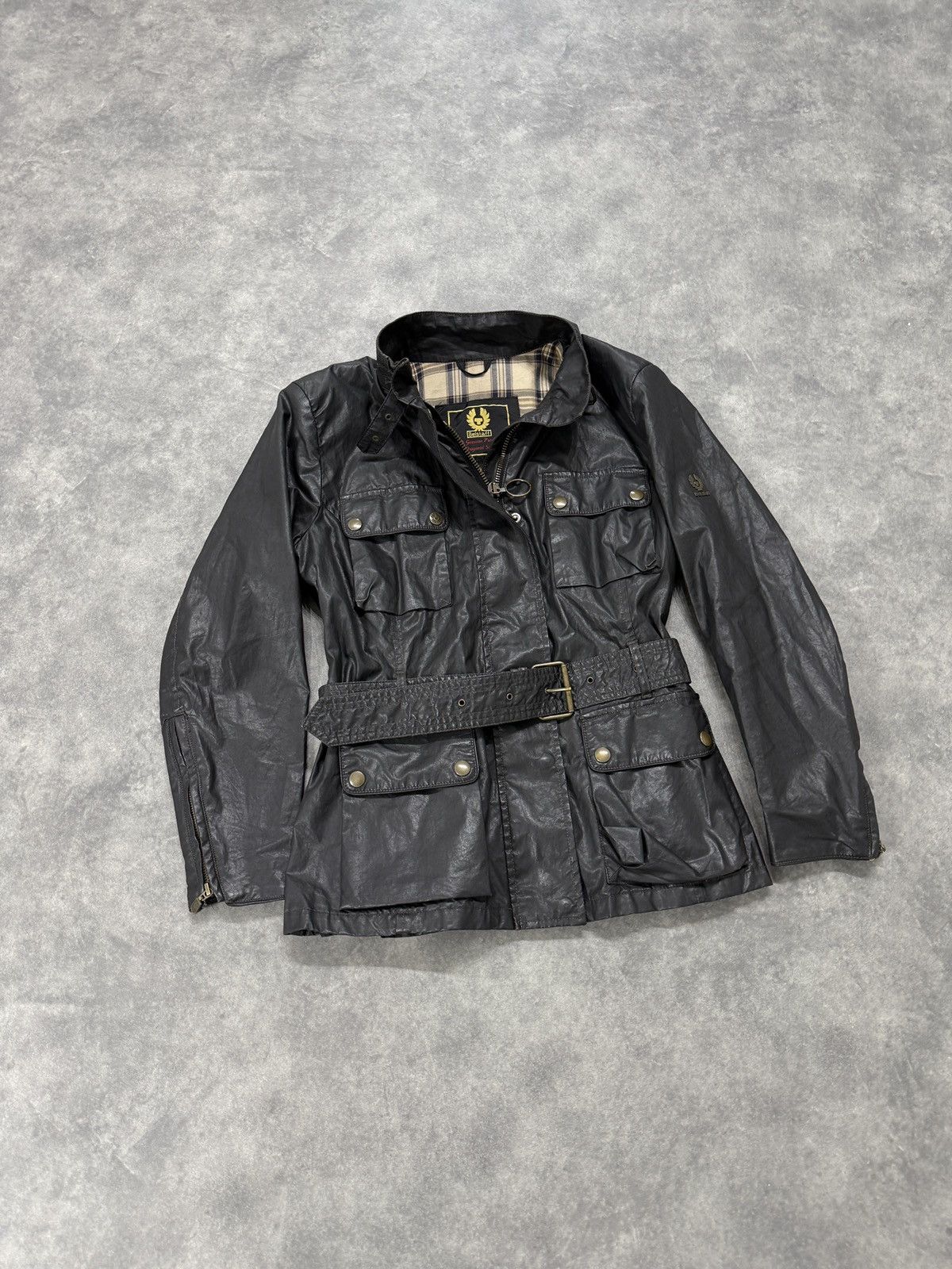 Belstaff Waxed cotton belstaff trialmaster vintage tailored y2k Size L / US 10 / IT 46 - 1 Thumbnail