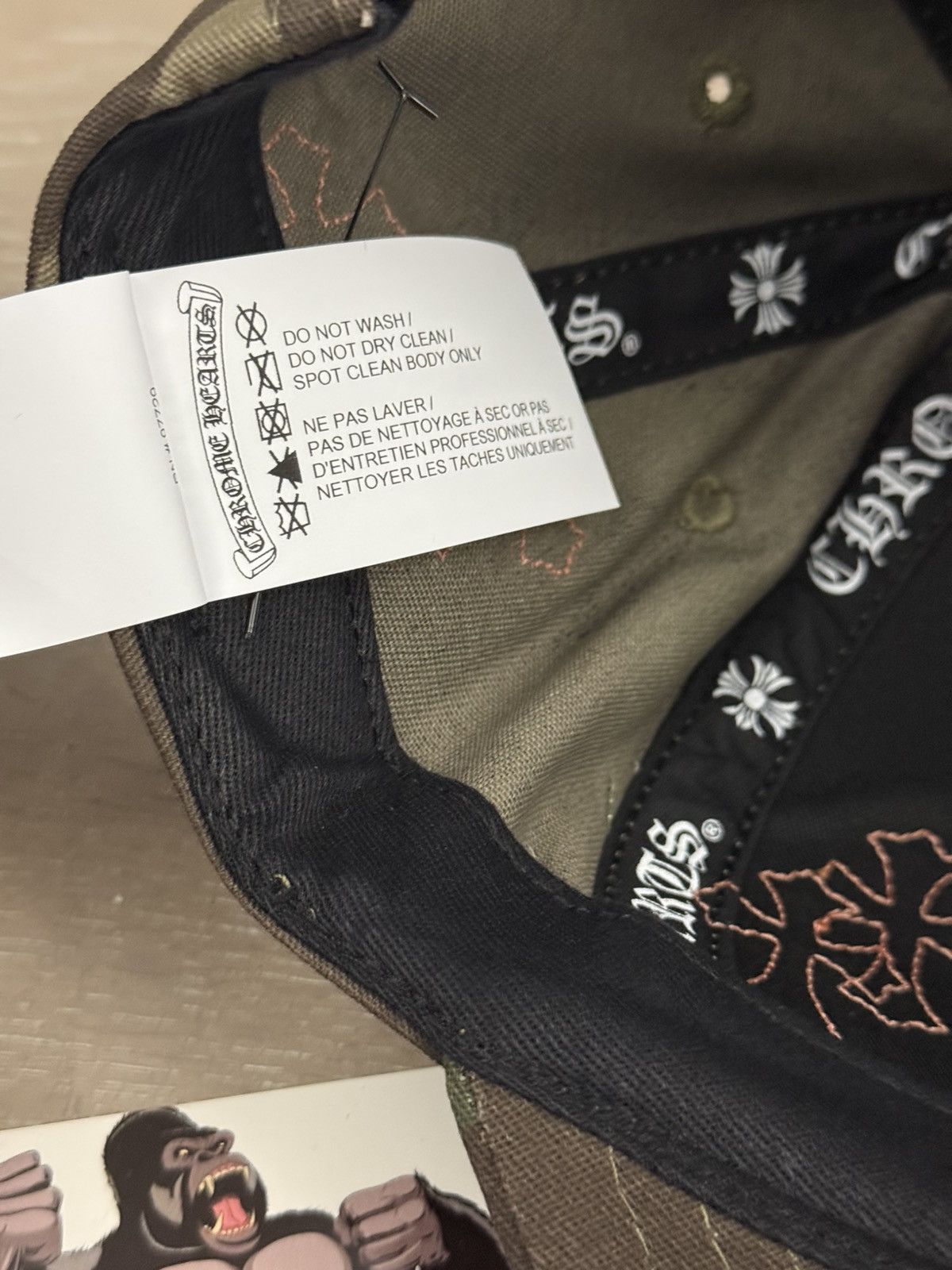 Chrome Hearts Chrome Hearts Cross Patch Hat Camo Orange Size ONE SIZE - 7 Thumbnail