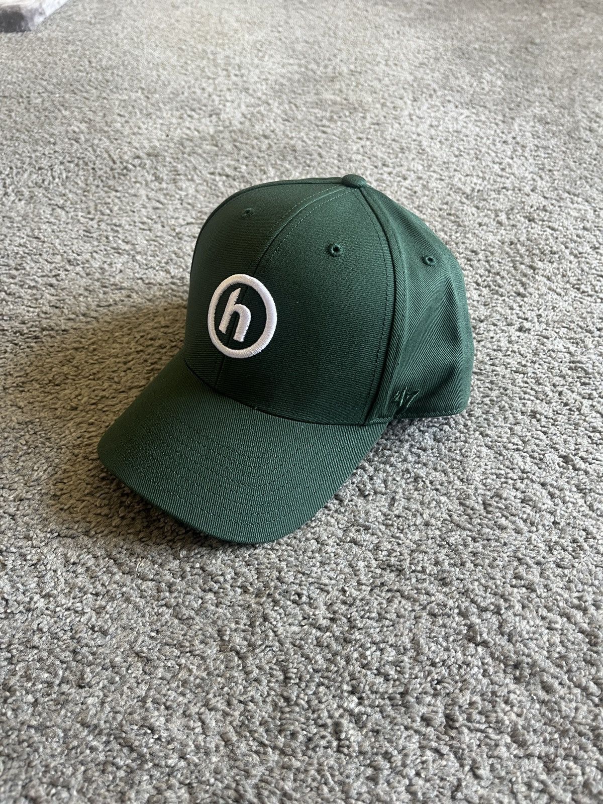 帽子 HIDDEN NY H Logo Skullcap Black/Green Hidden NY H Logo Skullcap 綠H Logo 冷帽| FLOMMARKET