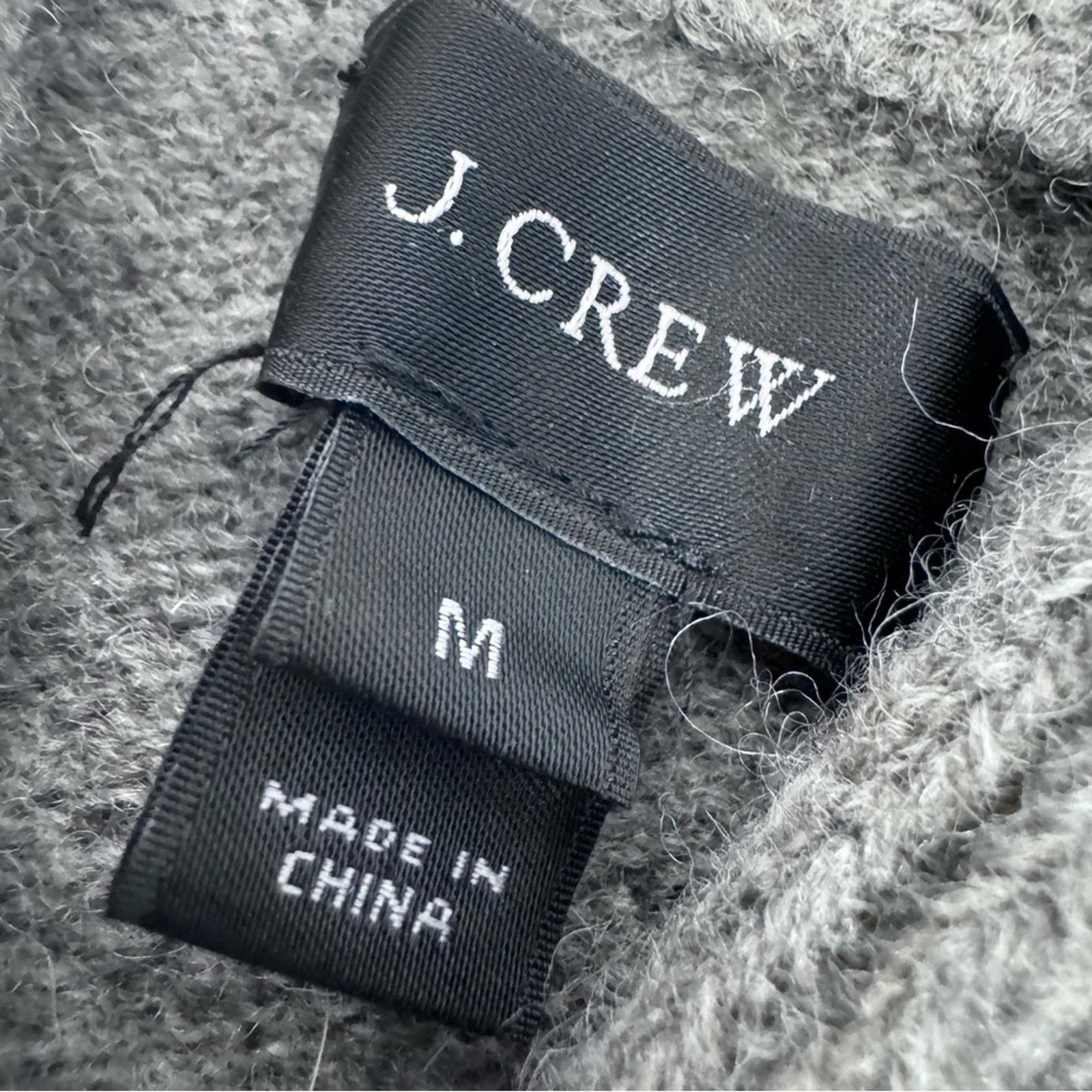 J.Crew J.Crew Men’s Lambs Wool Gray Shawl Collar Pullover Sweater Size US M / EU 48-50 / 2 - 4 Thumbnail