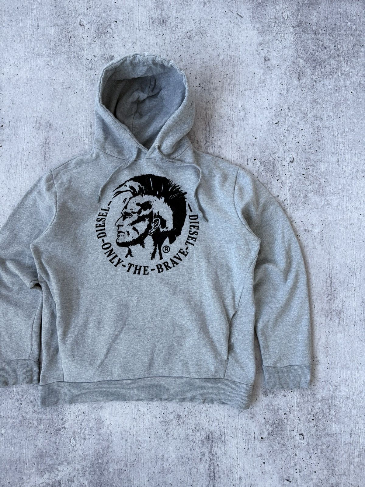 Diesel × Vintage Diesel Vintage Big Logo Hoodie Size US XL / EU 56 / 4 - 3 Thumbnail