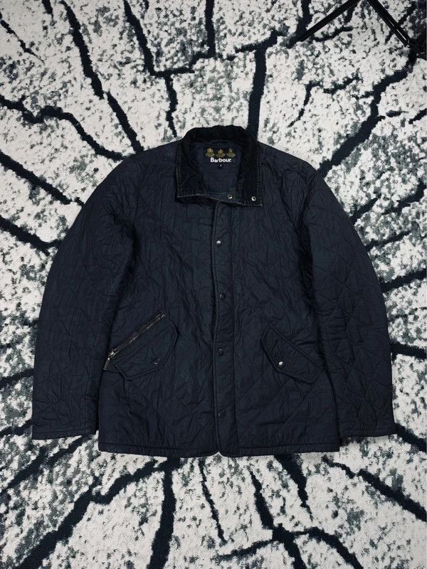 Barbour Barbour quilted jacket black logo S Size US S / EU 44-46 / 1 - 1 Thumbnail