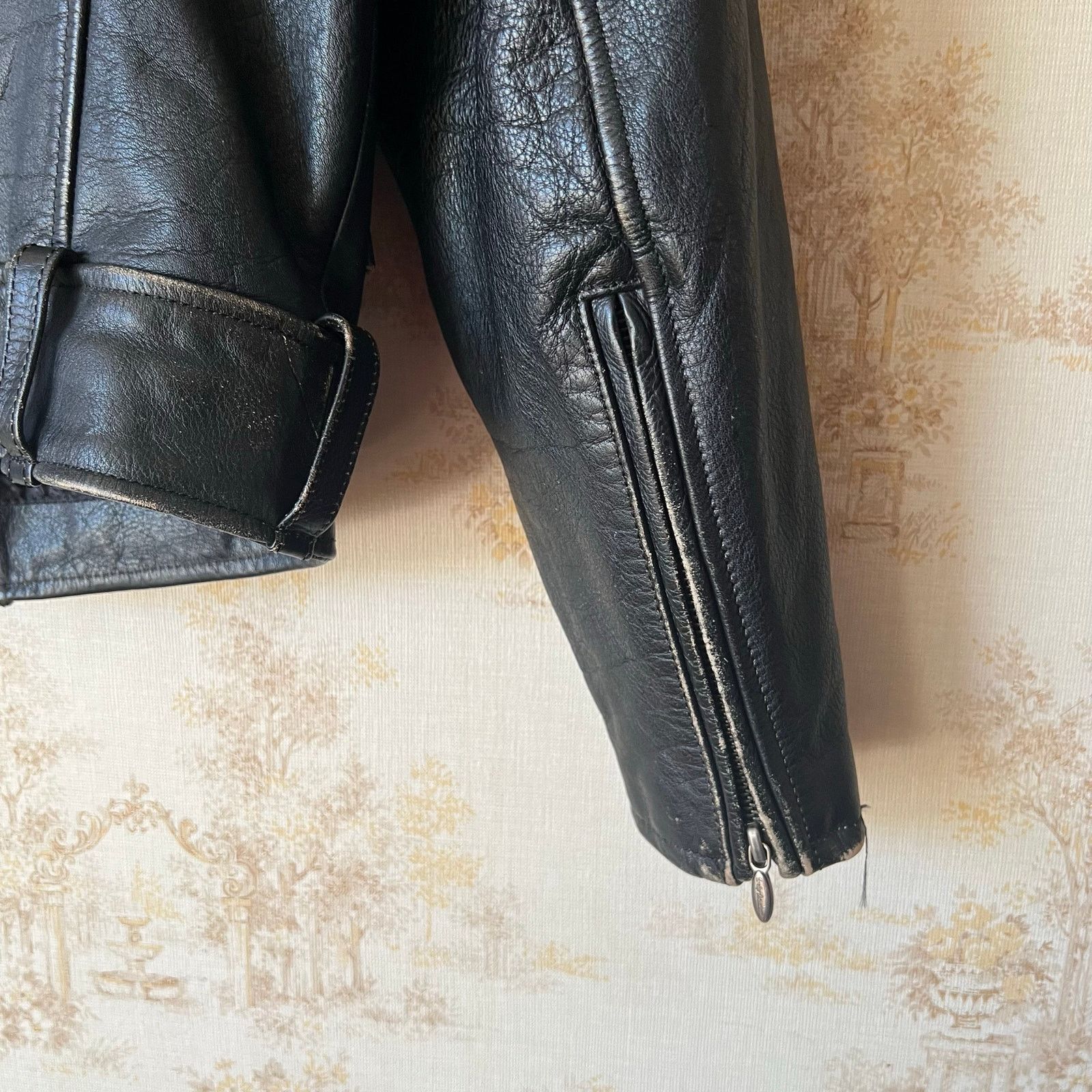 Harley Davidson 00s Harley Davidson Leather Motorcycle Jacket | Cycle Champ Size US M / EU 48-50 / 2 - 11 Thumbnail