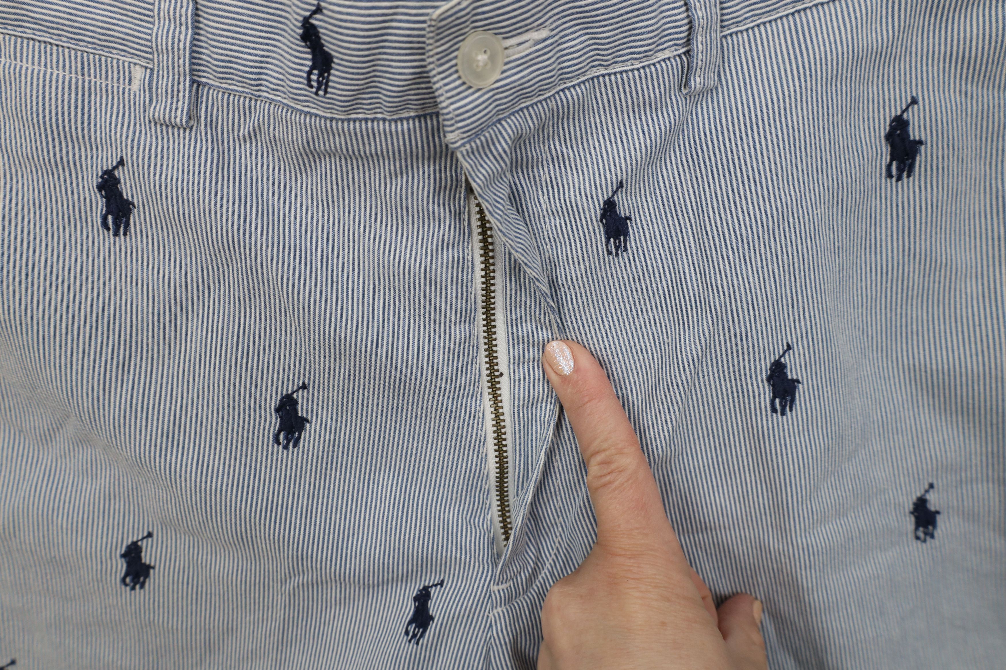 Polo Ralph Lauren Vintage Ralph Lauren Pony All Over Print Chino Shorts Size US 33 - 5 Thumbnail