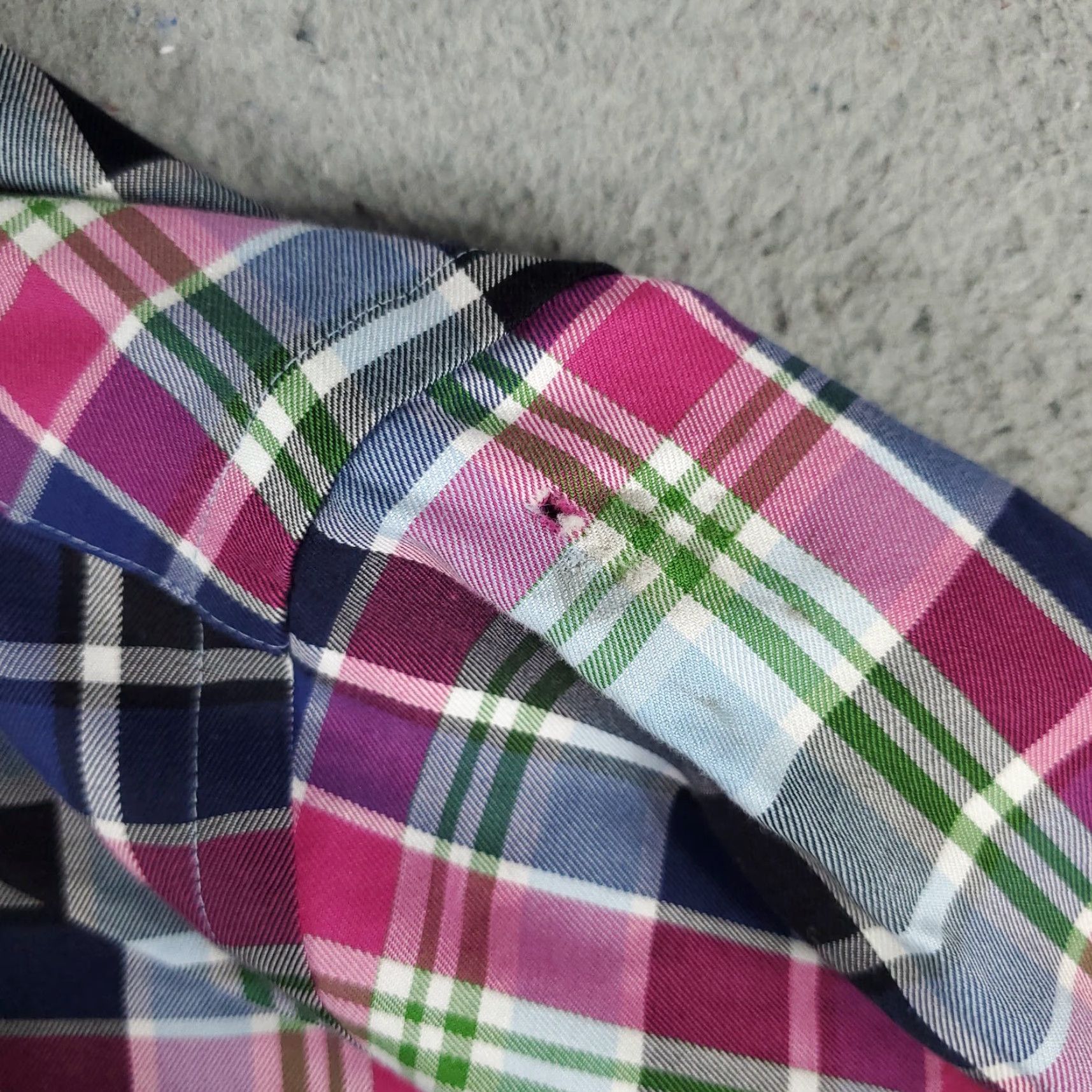 Peter Millar Peter Millar Shirt Mens L Blue Plaid Button-Up Long Sleeve Casual Business Formal Workwear Men Mens Size US L / EU 52-54 / 3 - 4 Thumbnail