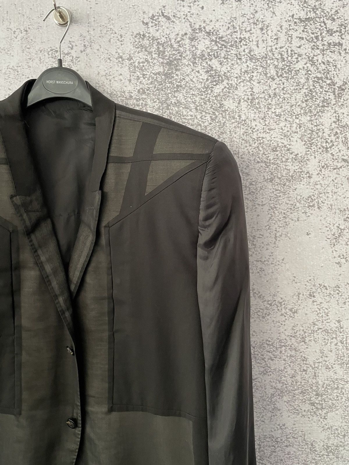 Rick Owens Sheer Jumbo Tatlin Coat SS22 Fogachine Size US M / EU 48-50 / 2 - 3 Thumbnail