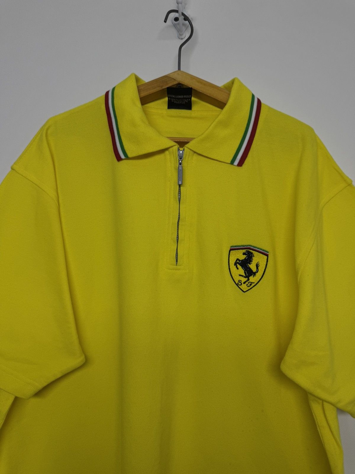 Ferrari Vintage Y2k Ferrari zip polo official licensed product 1999 Size US L / EU 52-54 / 3 - 1 Thumbnail