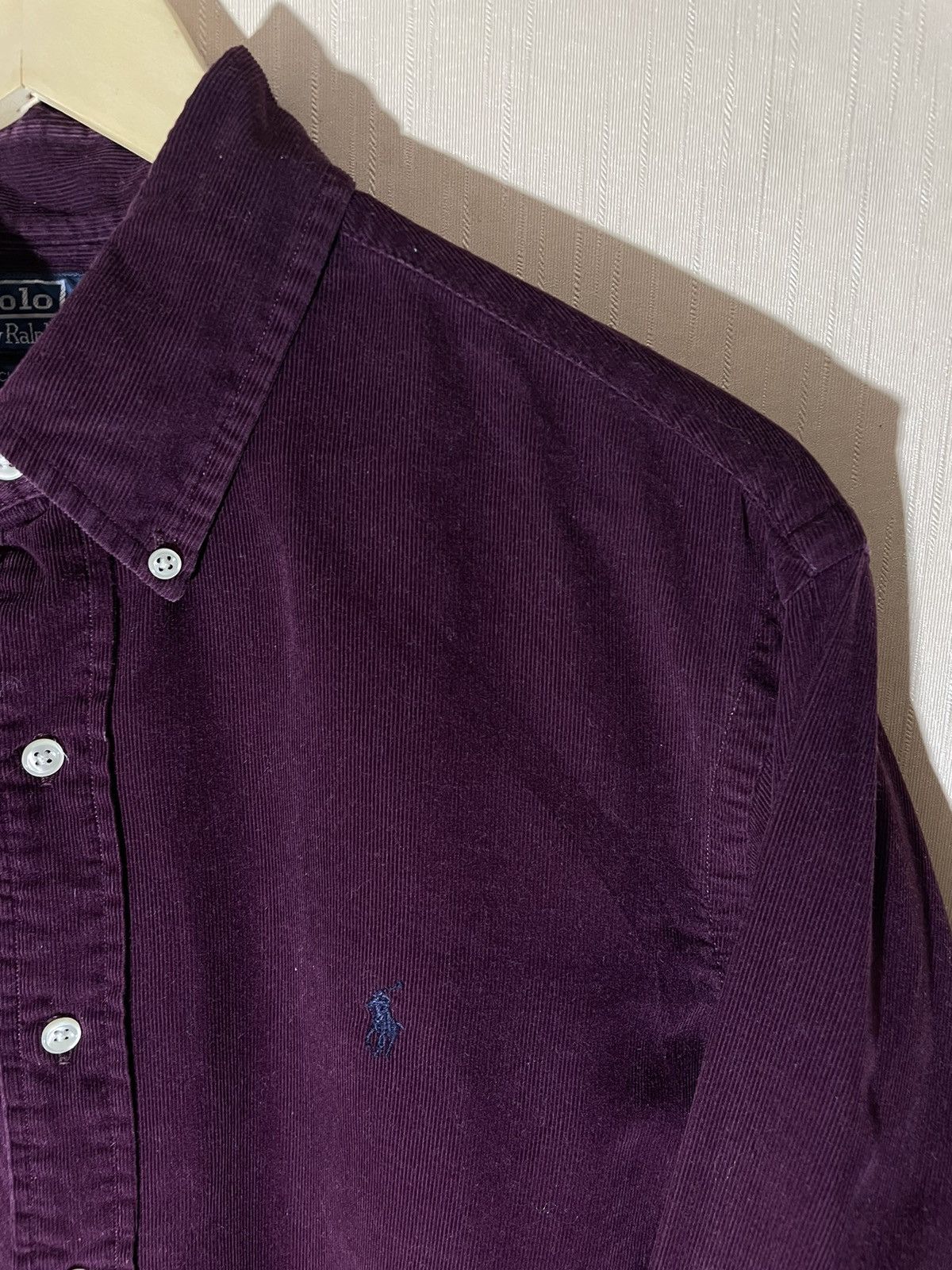 Polo Ralph Lauren × Vintage Polo Ralph Lauren Corduroy vintage shirt Size US L / EU 52-54 / 3 - 3 Thumbnail