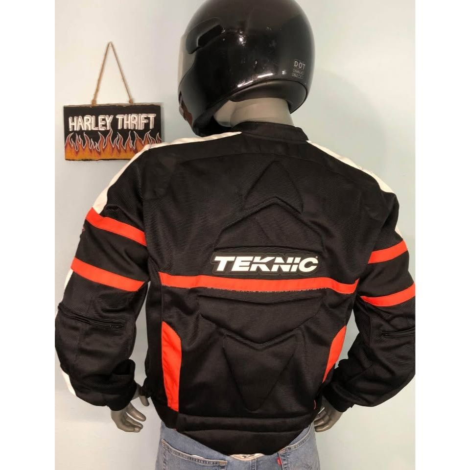 Other TEKNIC Riding Jacket Size 46 Men, With Armor, Mesh Fabric Size US L / EU 52-54 / 3 - 1 Thumbnail