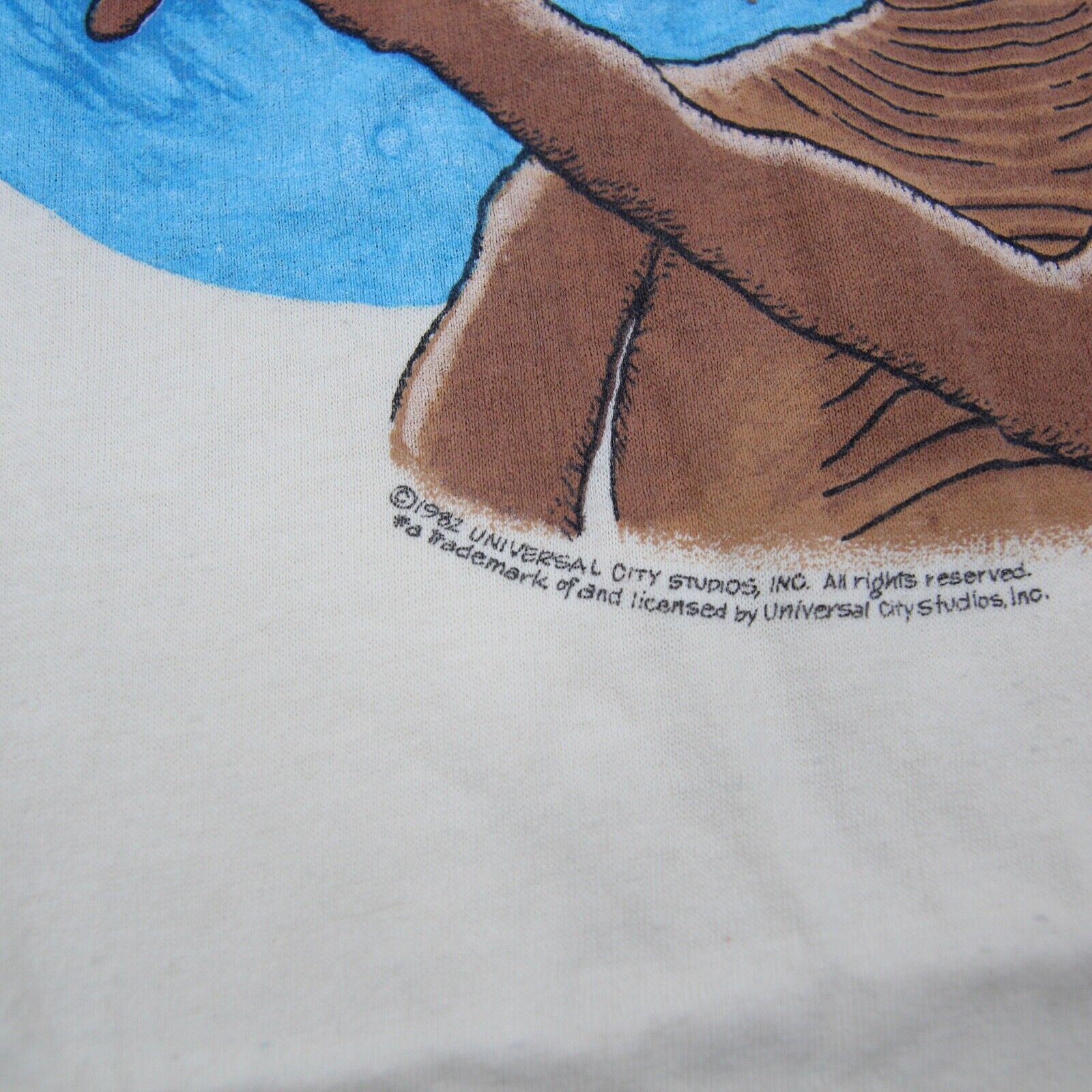 Vintage Vintage 1982 E.T. Movie Graphic T Shirt Size US S / EU 44-46 / 1 - 3 Thumbnail