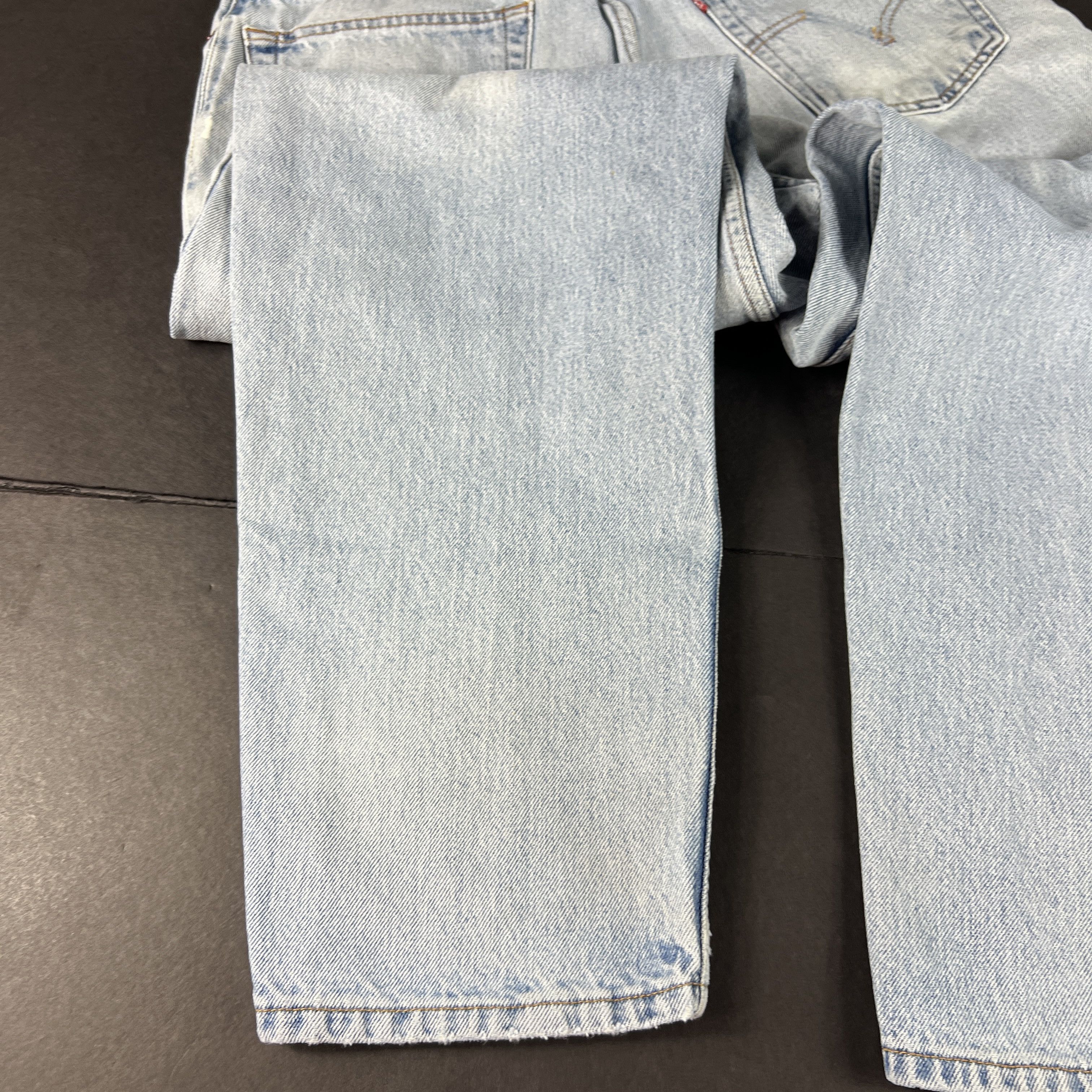 Levi's × Vintage VTG 90s Levi's Jeans 560 Loose Tapered Blue Distressed Denim Size US 32 / EU 48 - 18 Thumbnail