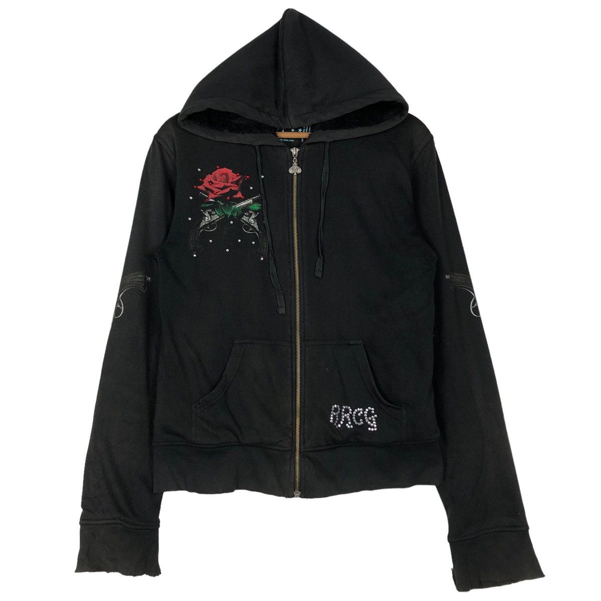 Band Tees 🔥Rock & Roll Cowgirl Hoodie Jacket Punk Design Big Logo Size US L / EU 52-54 / 3 - 2 Thumbnail