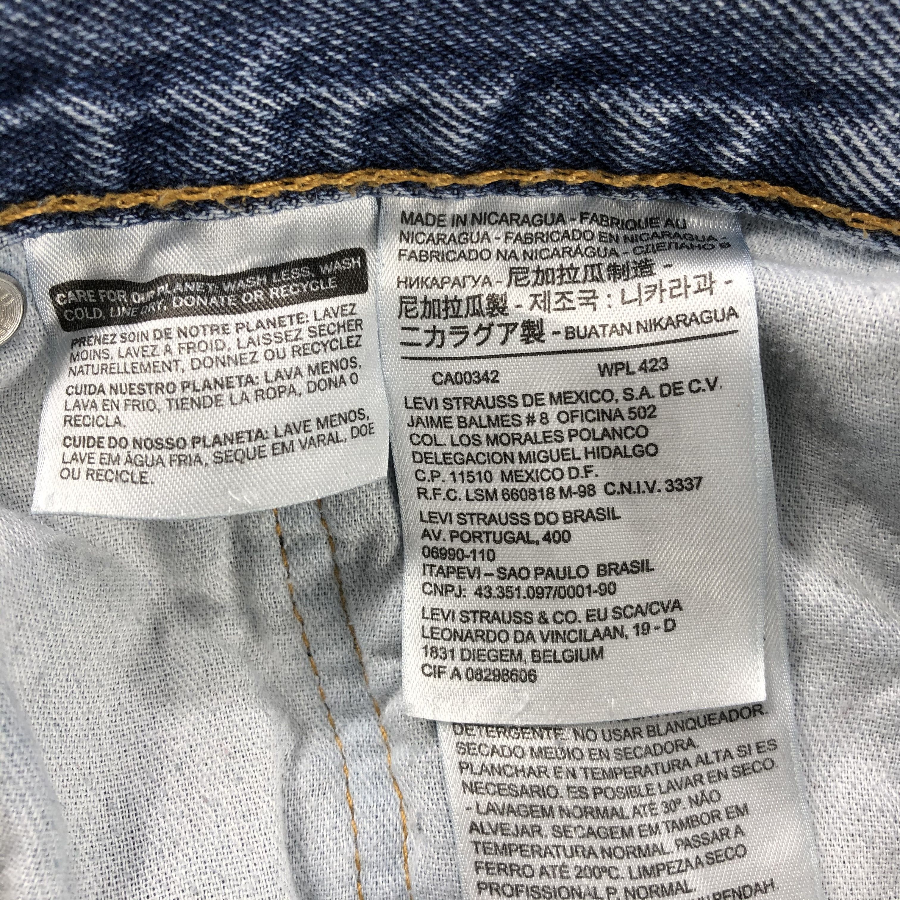 Levi's × Vintage Vintage Blue Wash Levis 550 Jeans-JM2969 Size US 43 - 10 Thumbnail